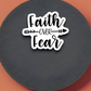 Faith Over Fear - Faith Sticker