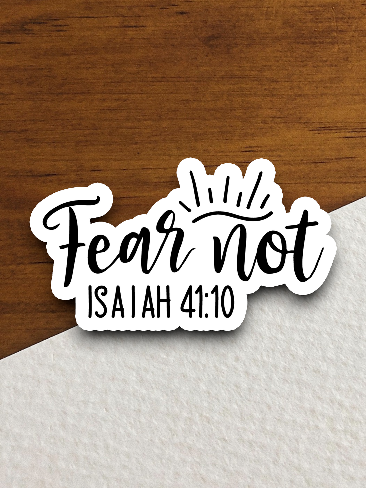 Fear Not - Faith Sticker