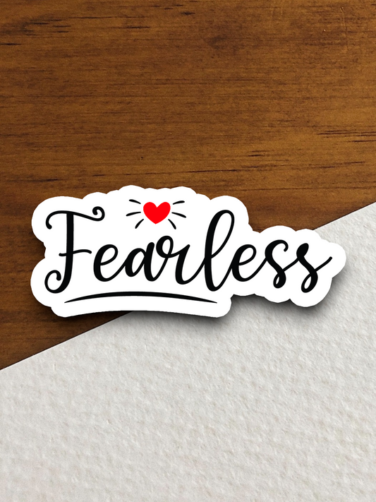 Fearless - Faith Sticker