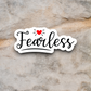 Fearless - Faith Sticker