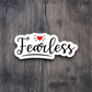 Fearless - Faith Sticker