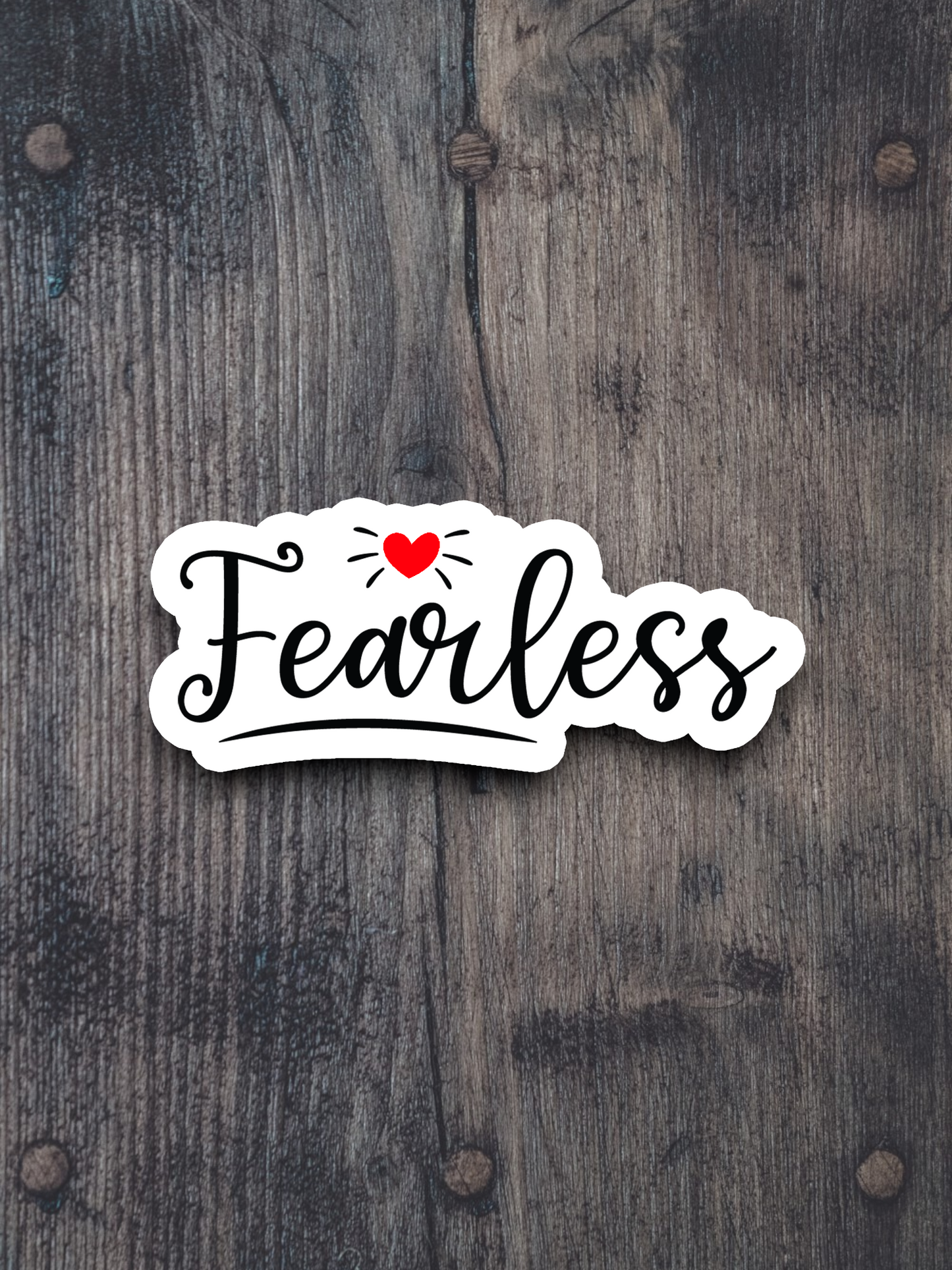 Fearless - Faith Sticker