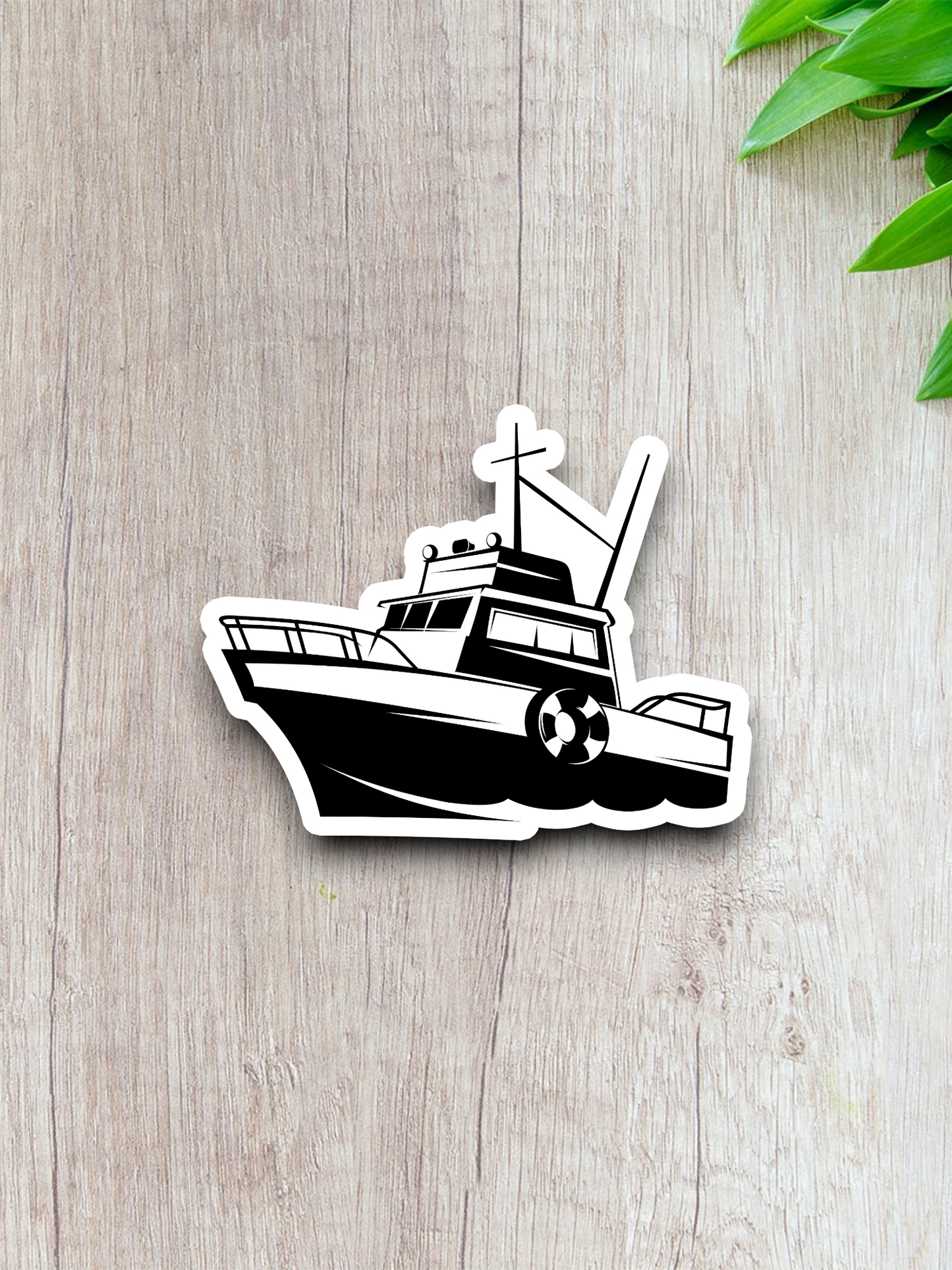 Fishing Boat Vehicle Sticker