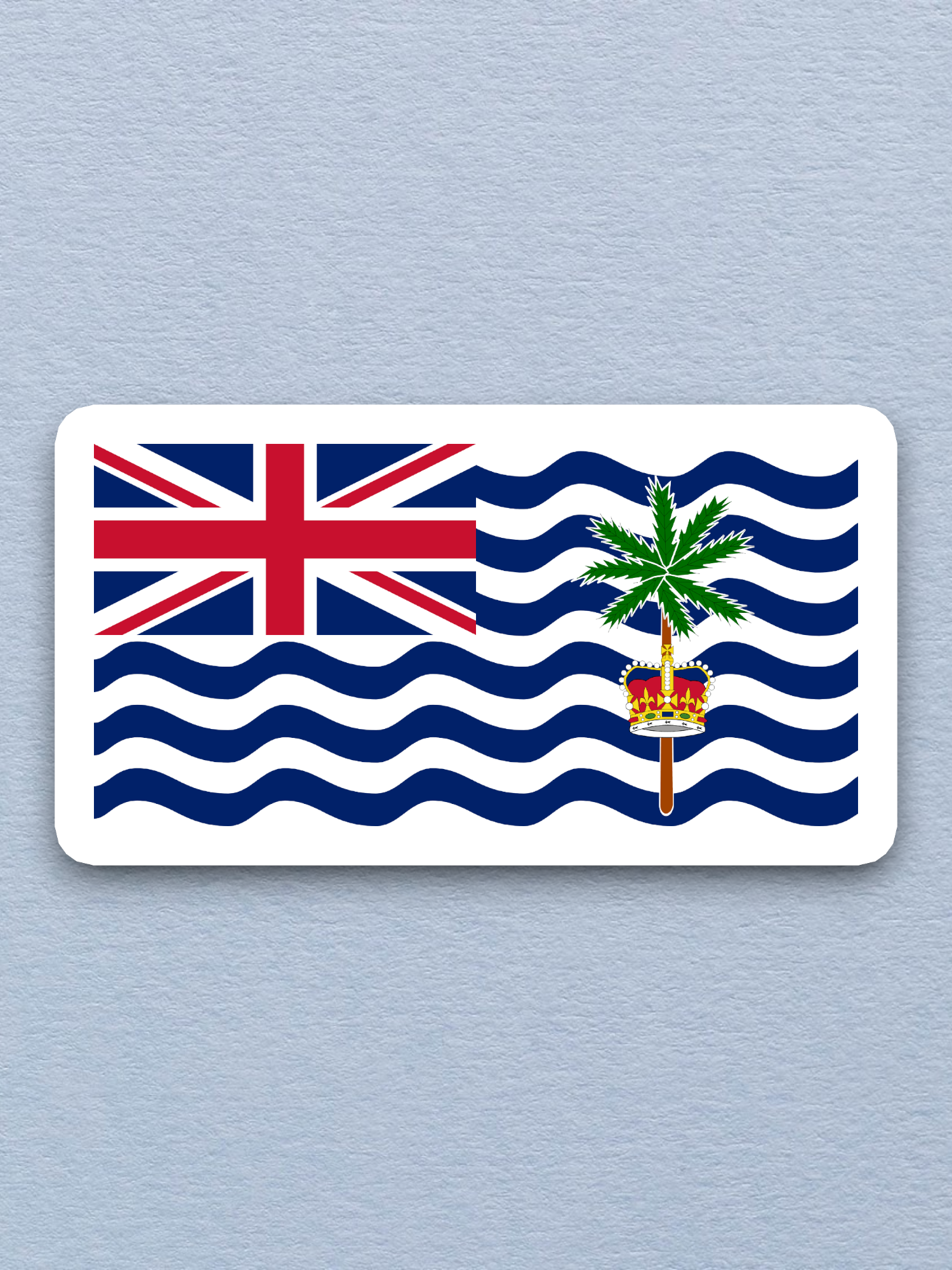 British Indian Ocean Territory Flag - International Country Flag Sticker