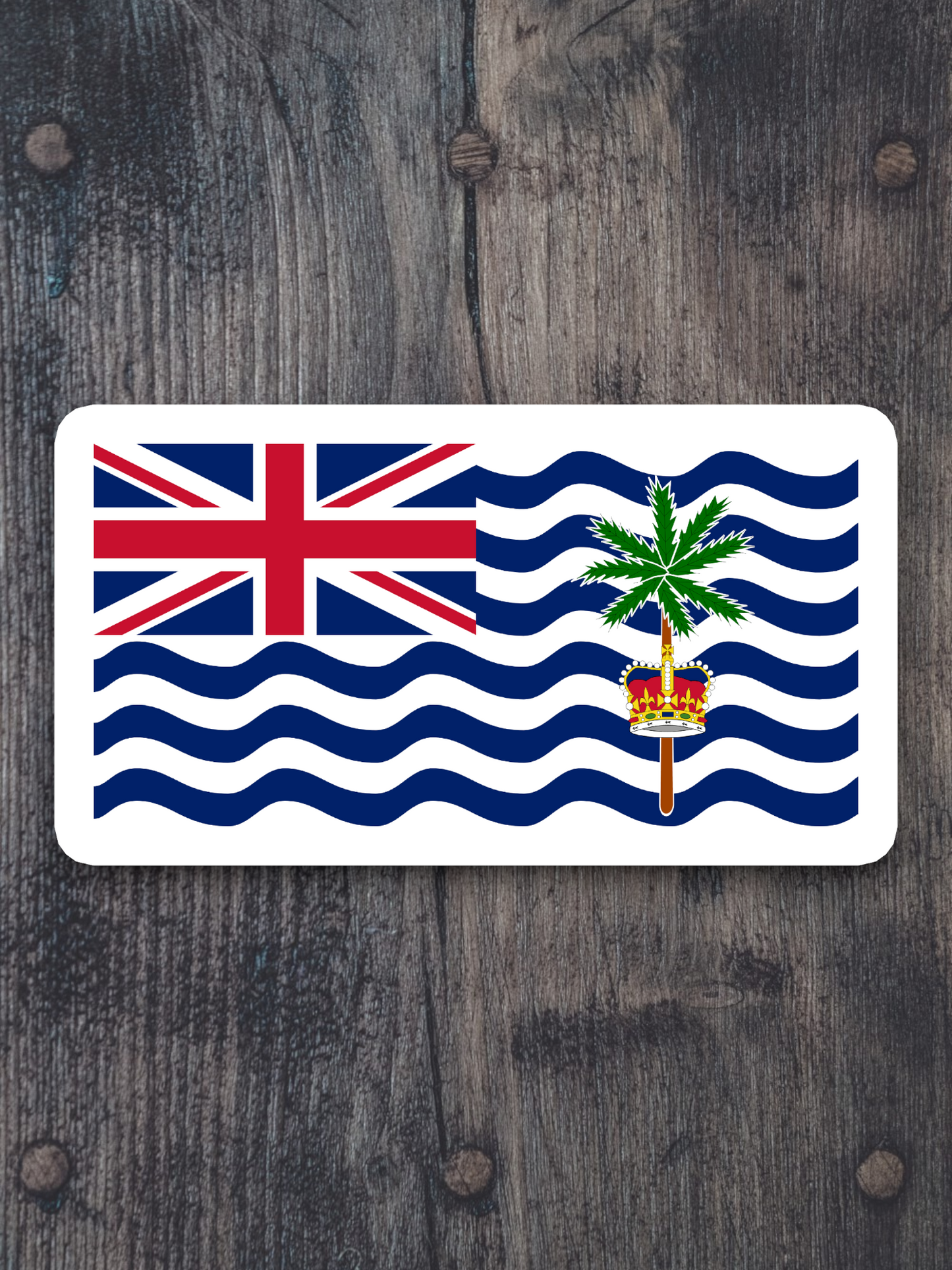 British Indian Ocean Territory Flag - International Country Flag Sticker