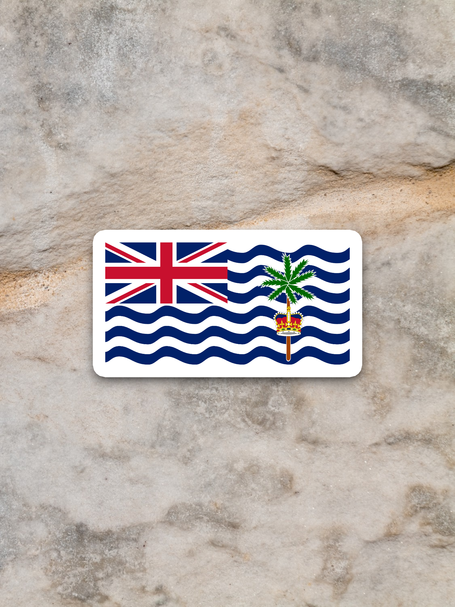 British Indian Ocean Territory Flag - International Country Flag Sticker