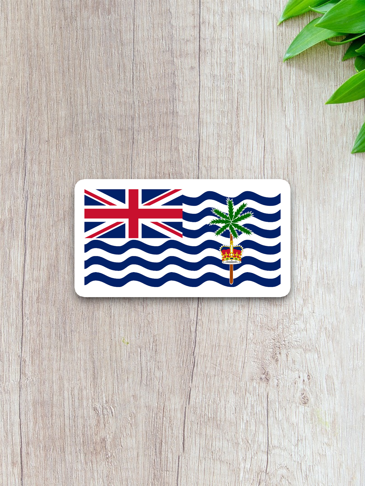 British Indian Ocean Territory Flag - International Country Flag Sticker