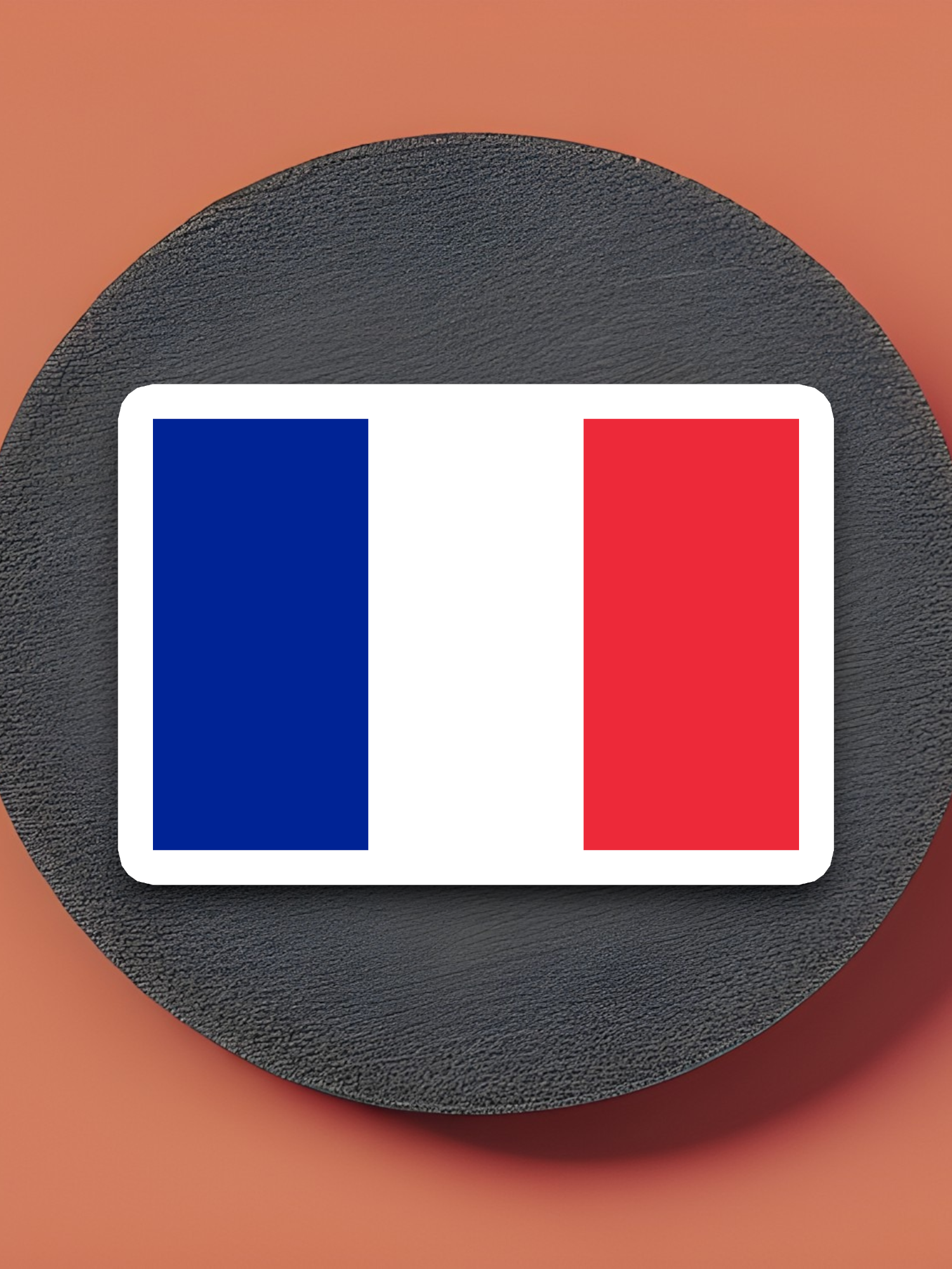 France Flag - International Country Flag Sticker