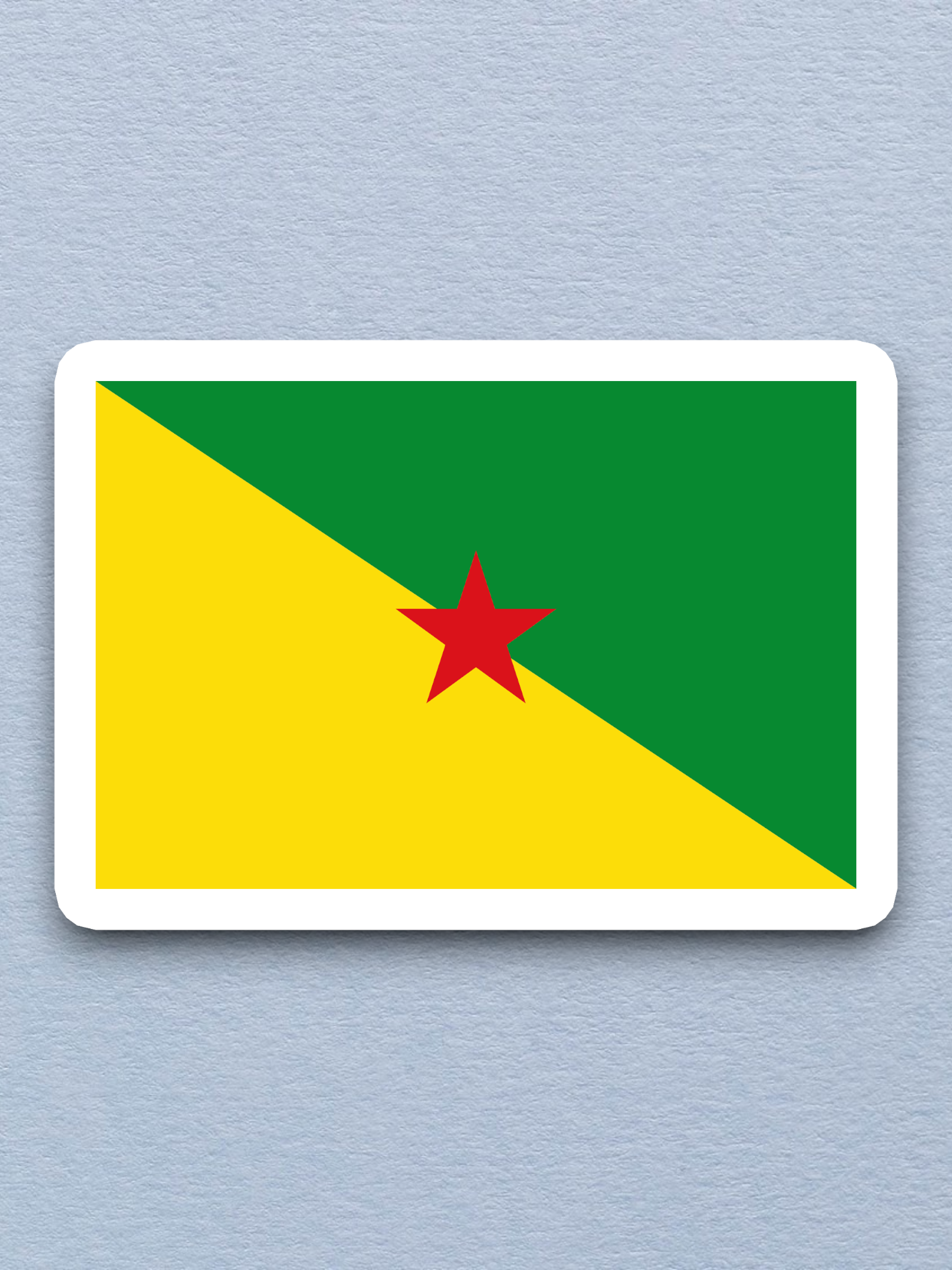 French Guiana Flag - International Country Flag Sticker