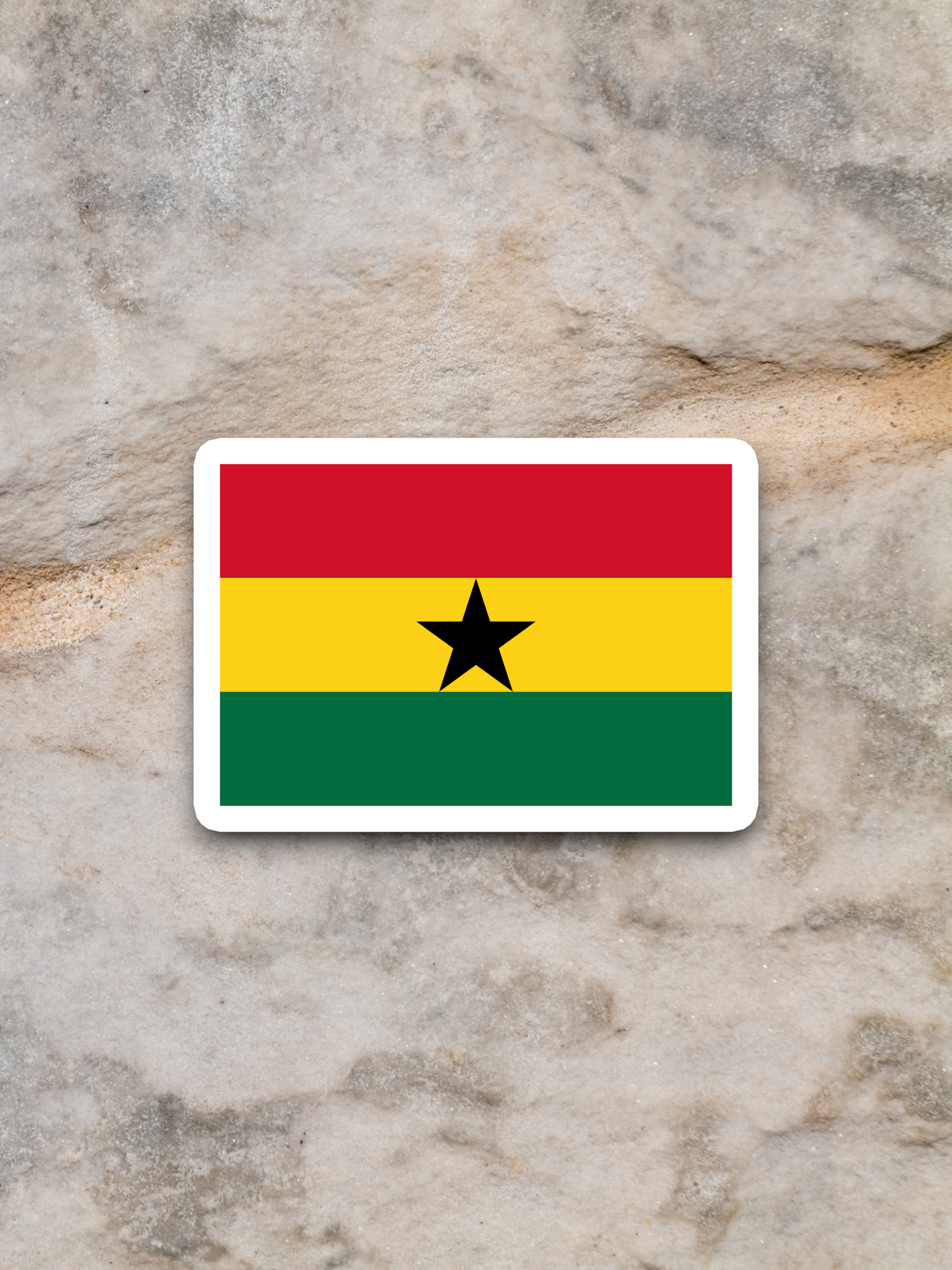 Ghana Flag - International Country Flag Sticker