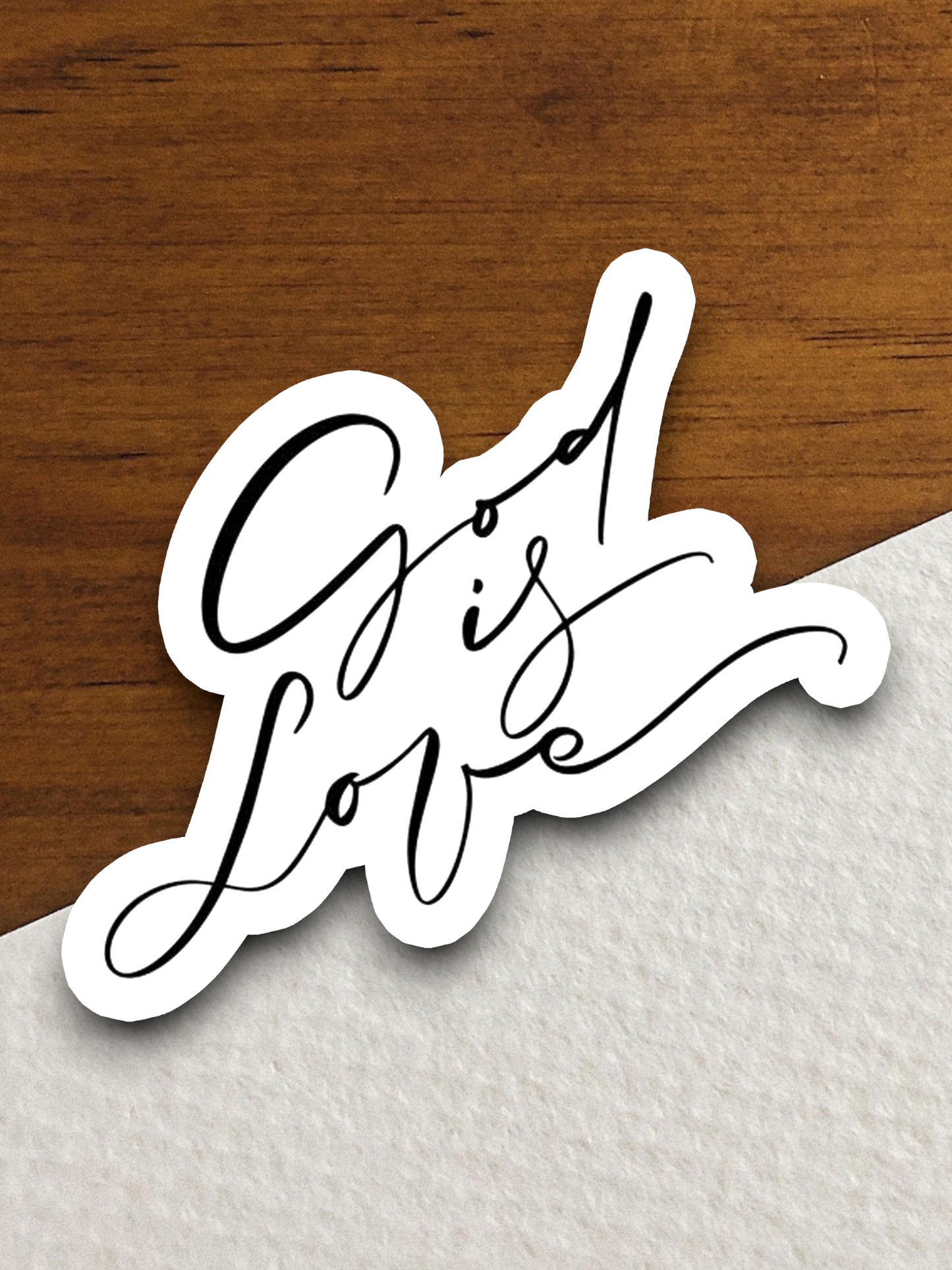 God is Love - Faith Sticker