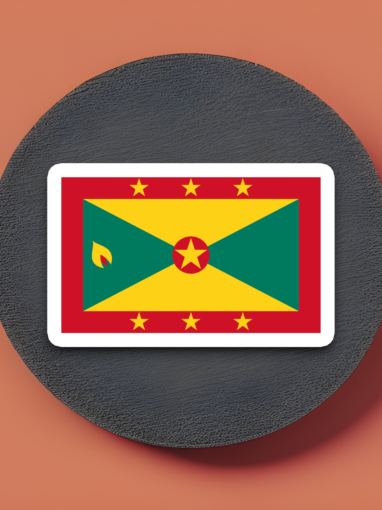 Grenada Flag - International Country Flag Sticker