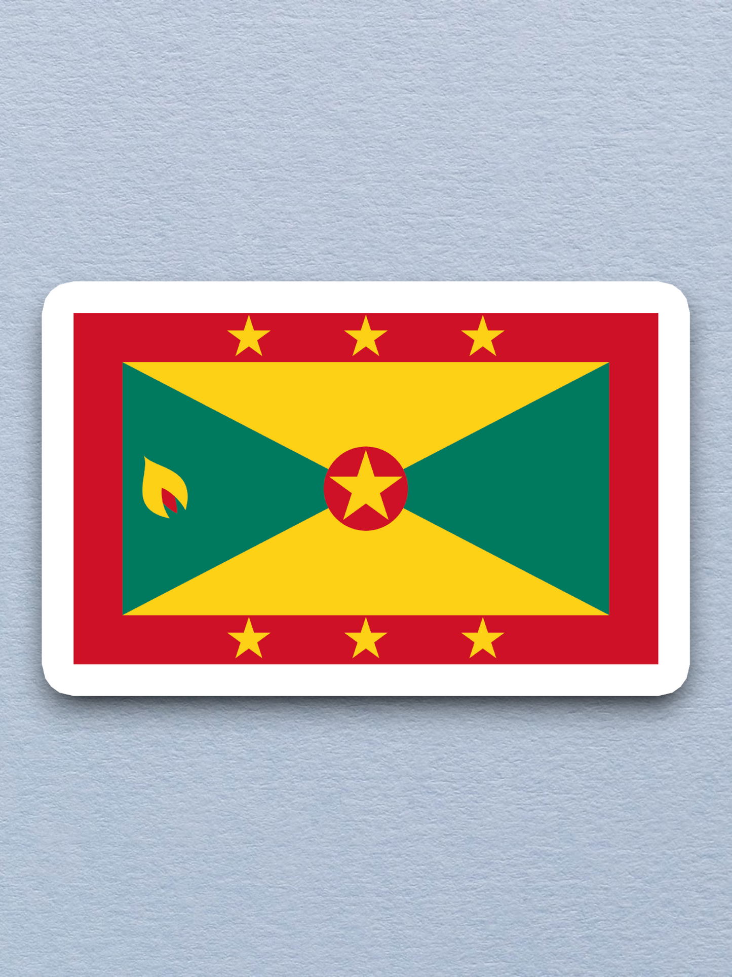Grenada Flag - International Country Flag Sticker