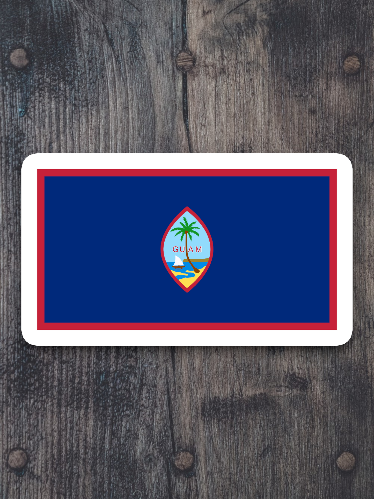 Guam Flag - International Country Flag Sticker