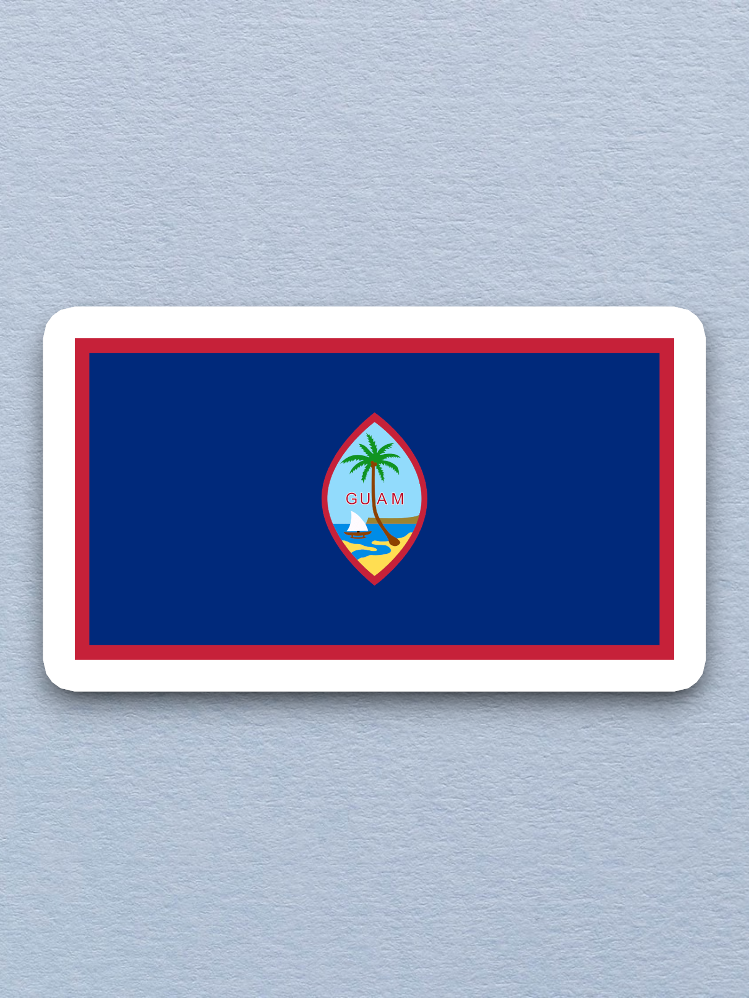 Guam Flag - International Country Flag Sticker