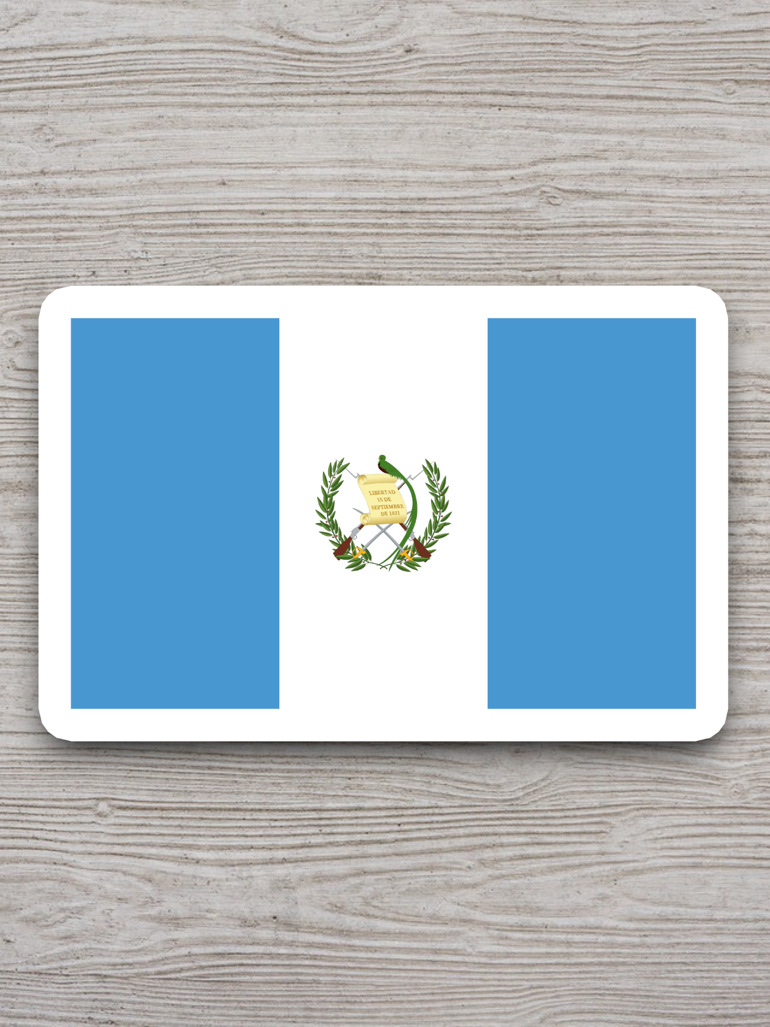 Guatemala Flag - International Country Flag Sticker