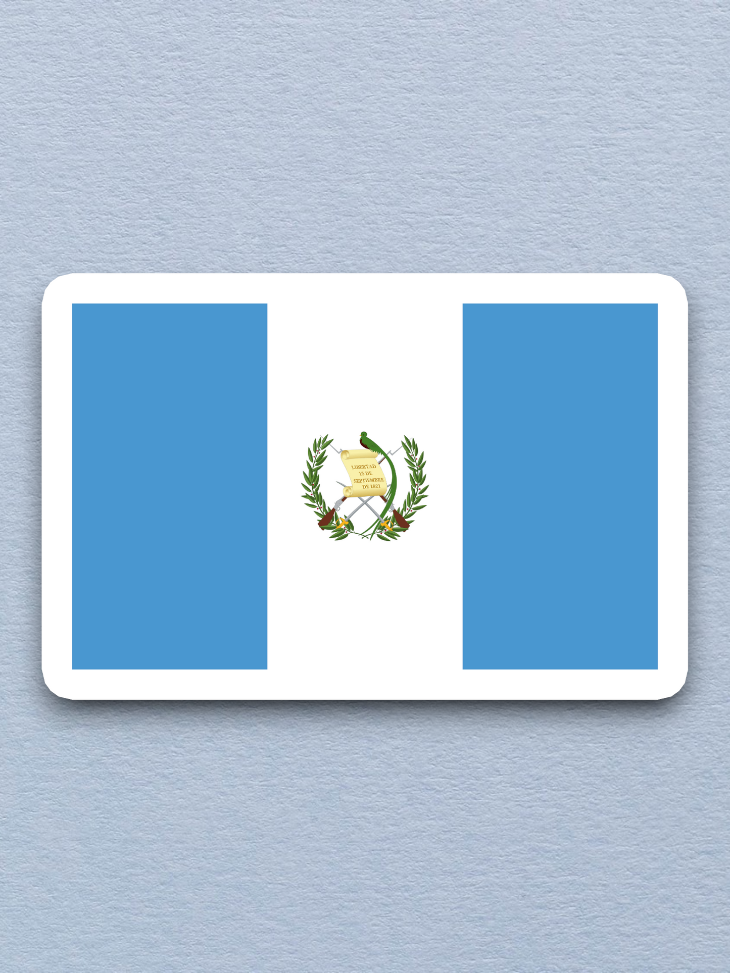 Guatemala Flag - International Country Flag Sticker