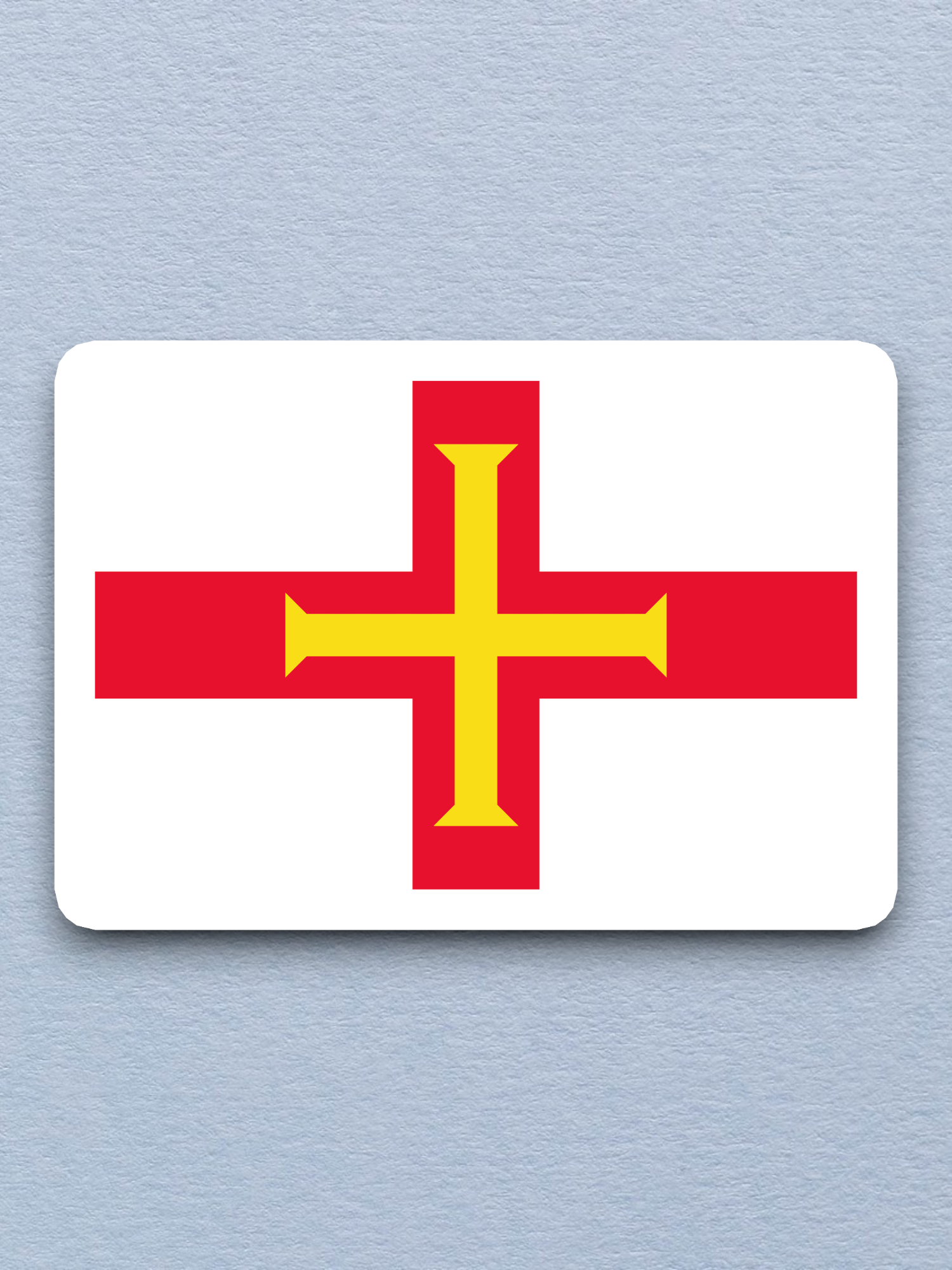 Guernsey Flag - International Country Flag Sticker