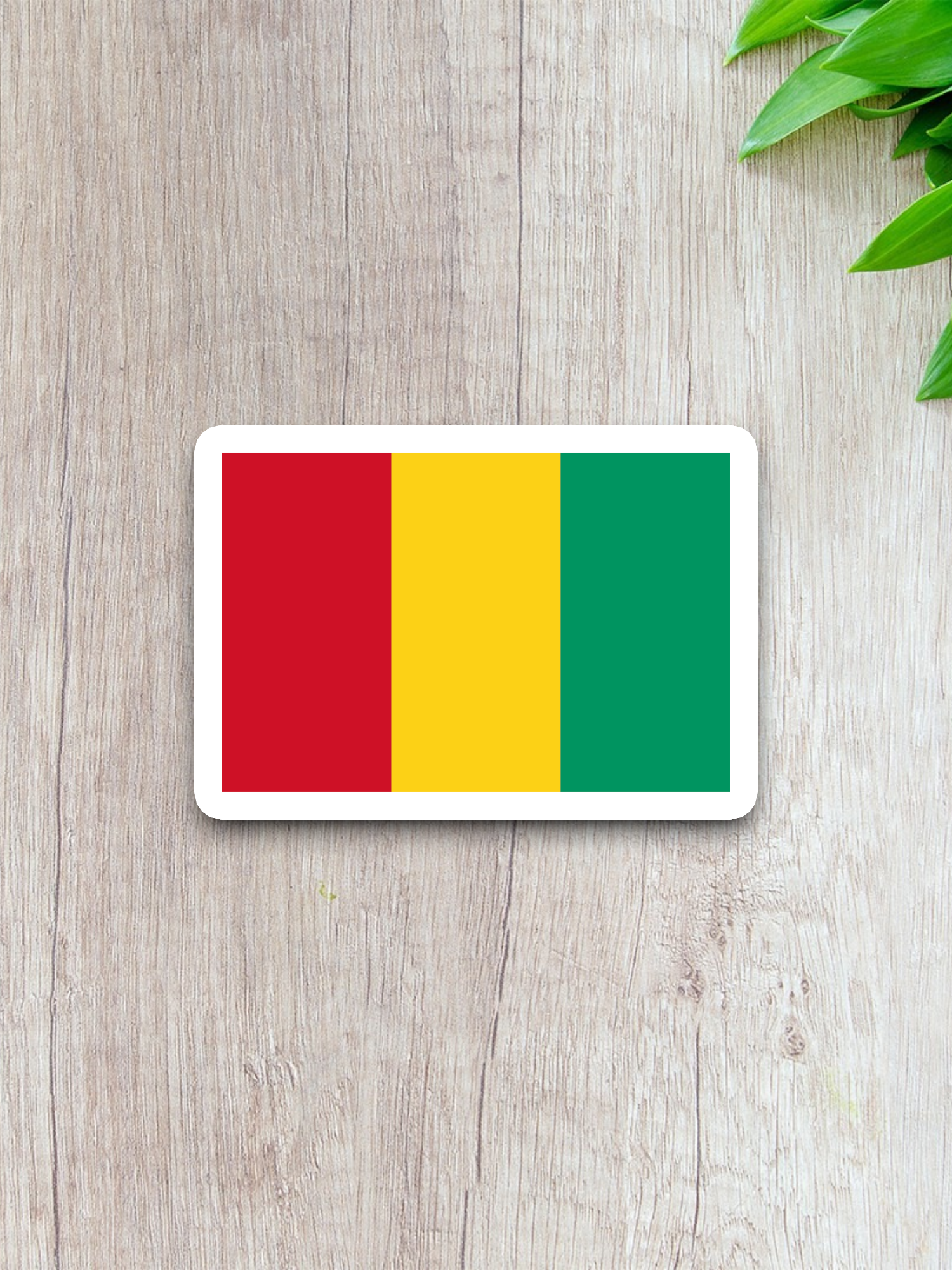 Guinea Flag - International Country Flag Sticker
