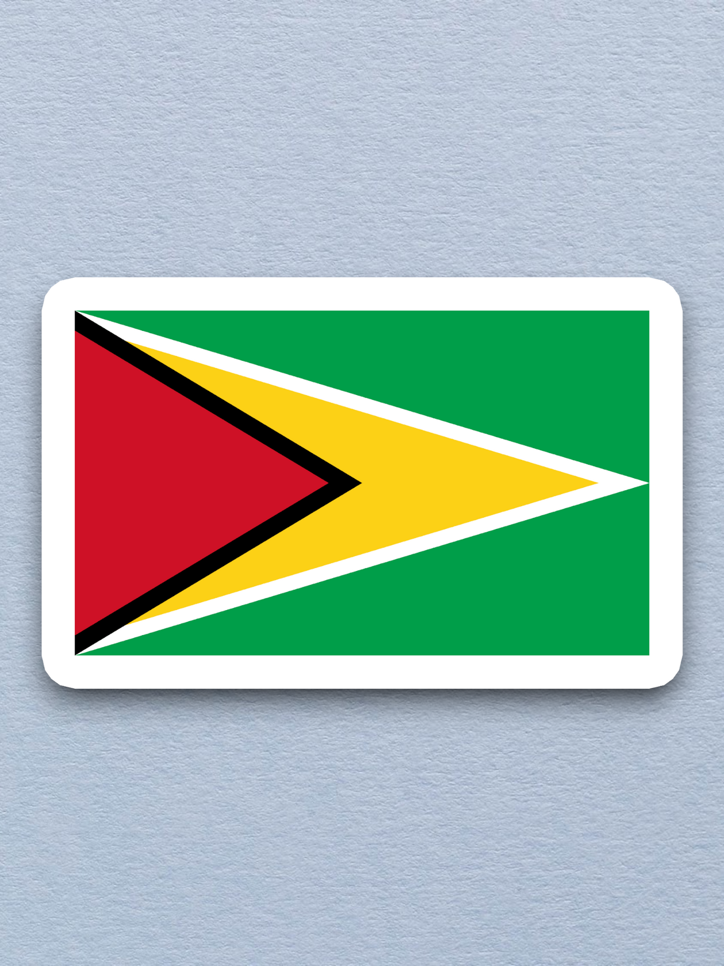 Guyana Flag - International Country Flag Sticker