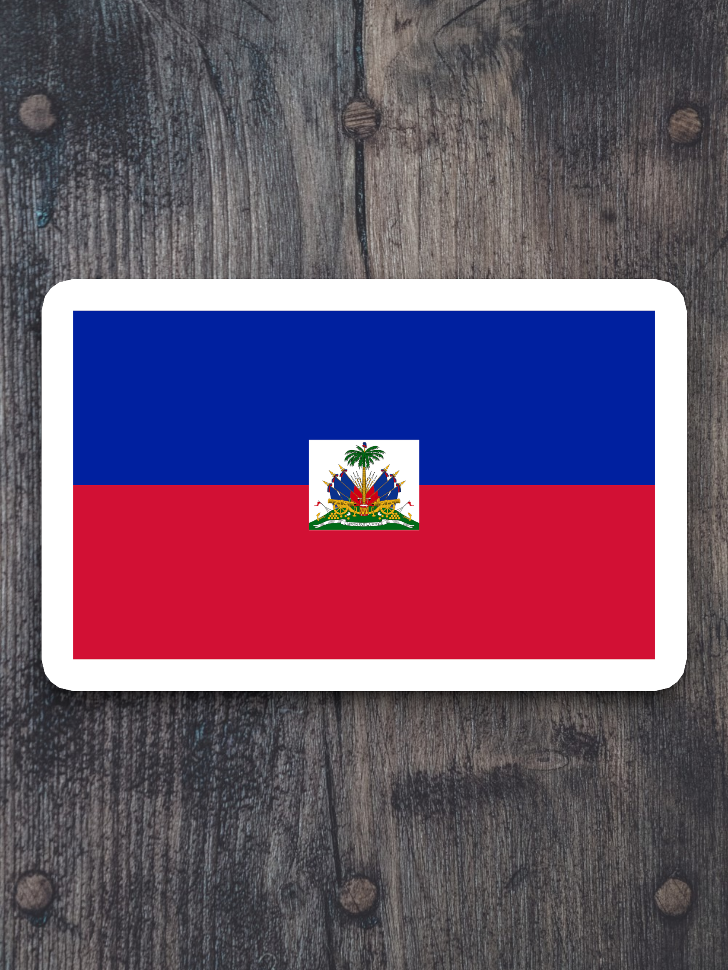 Haiti Flag - International Country Flag Sticker