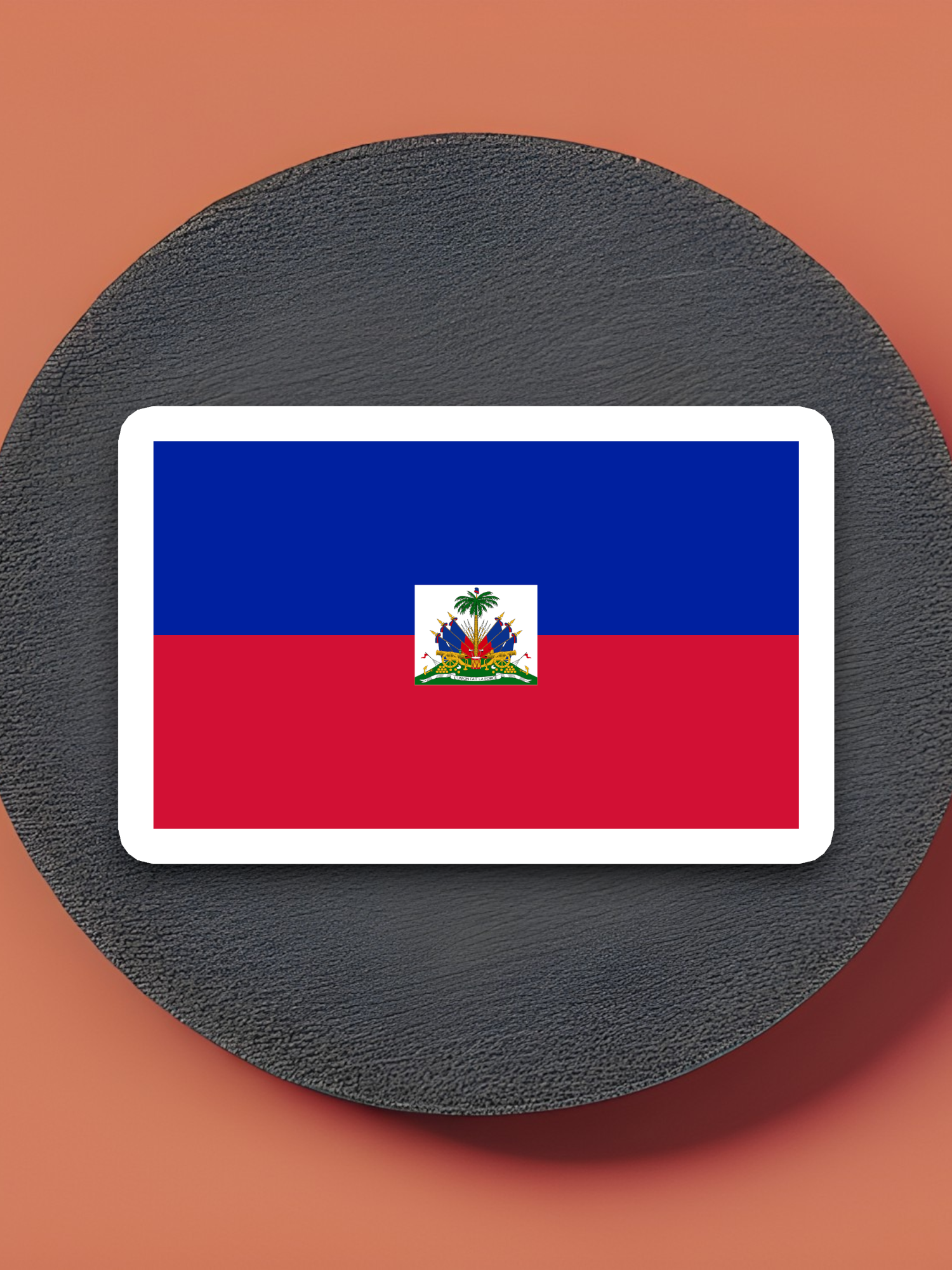 Haiti Flag - International Country Flag Sticker