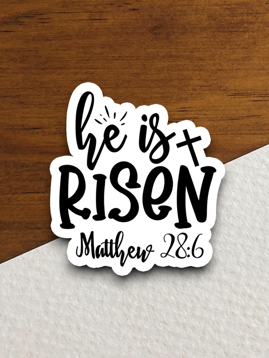 He Is Risen 01 - Faith Sticker