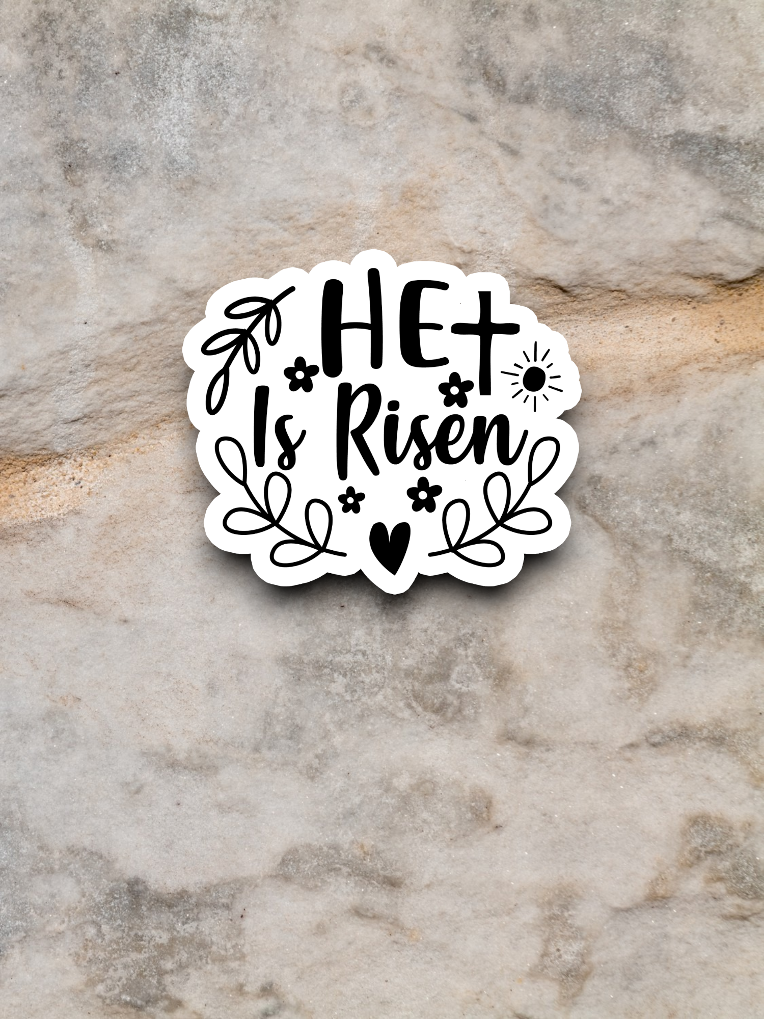 He Is Risen 03 - Faith Sticker