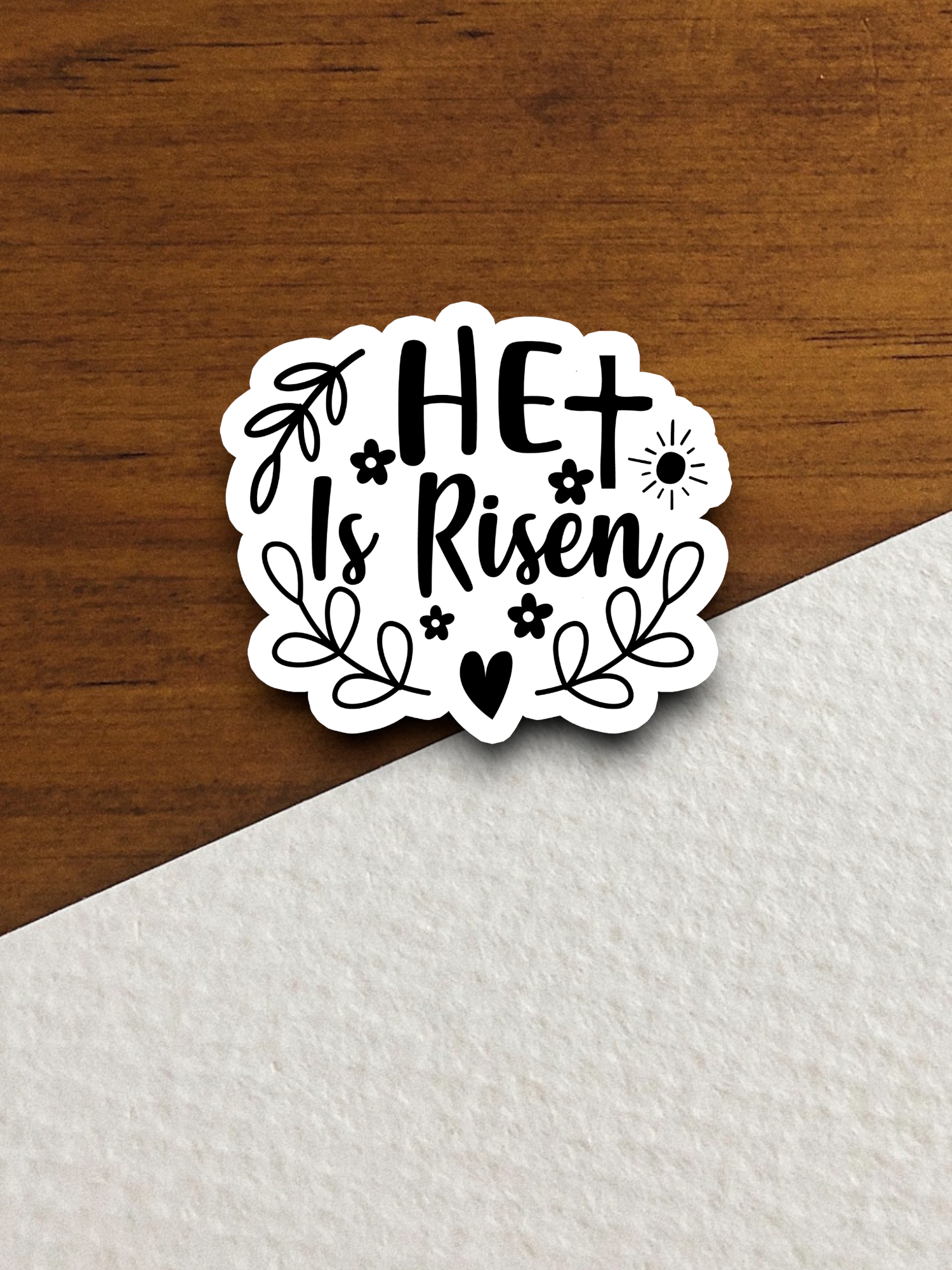 He Is Risen 03 - Faith Sticker