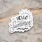 Hello Summer Travel Sticker