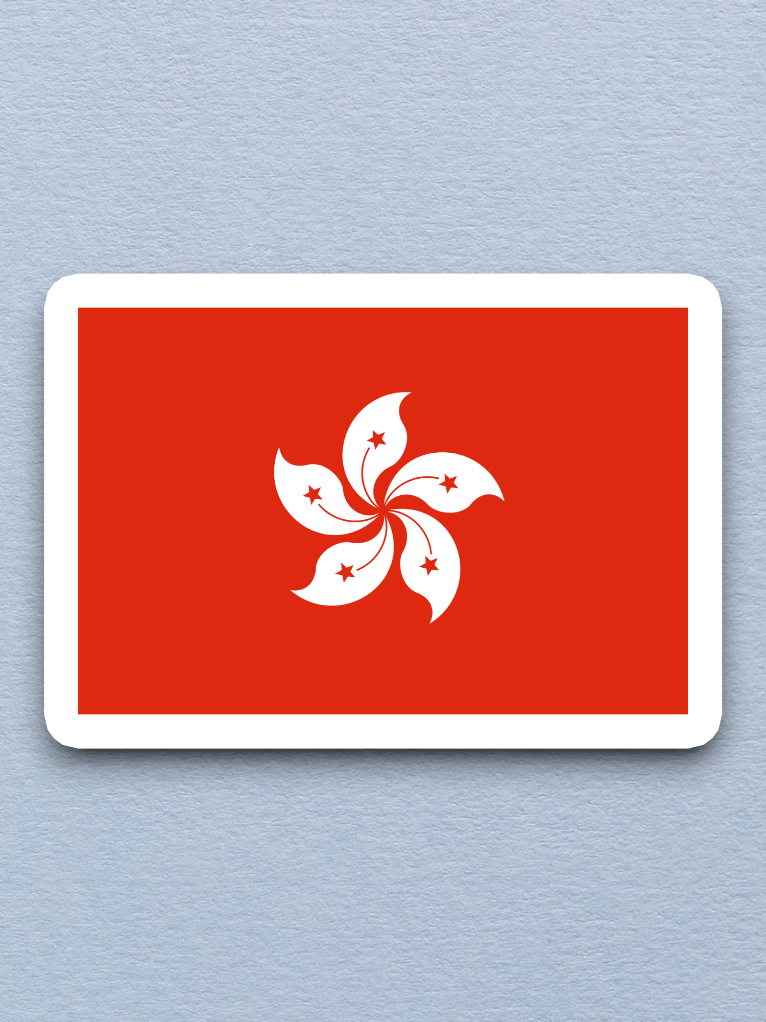 Hong Kong Flag - International Country Flag Sticker