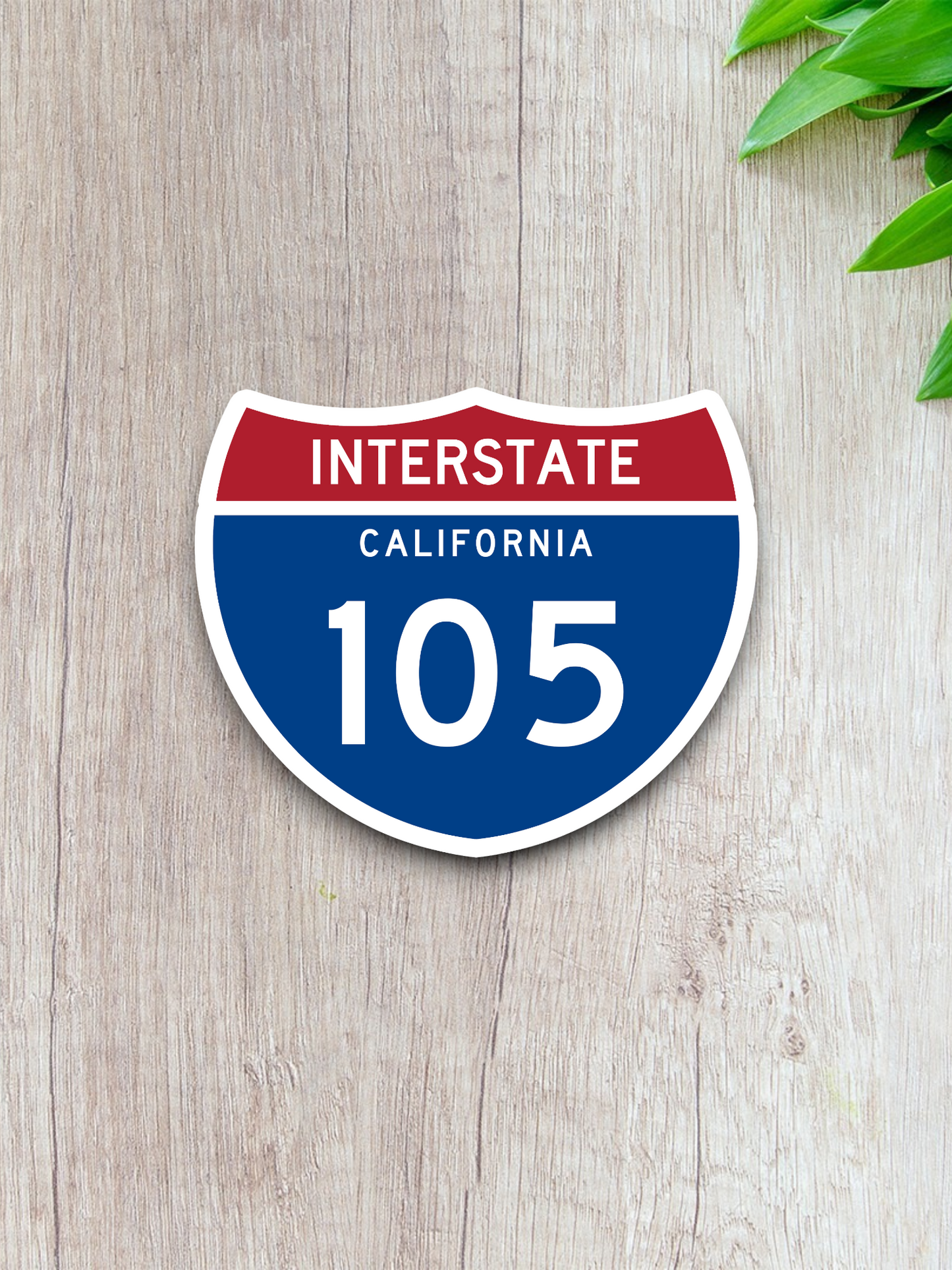 Interstate I-105 California Sticker