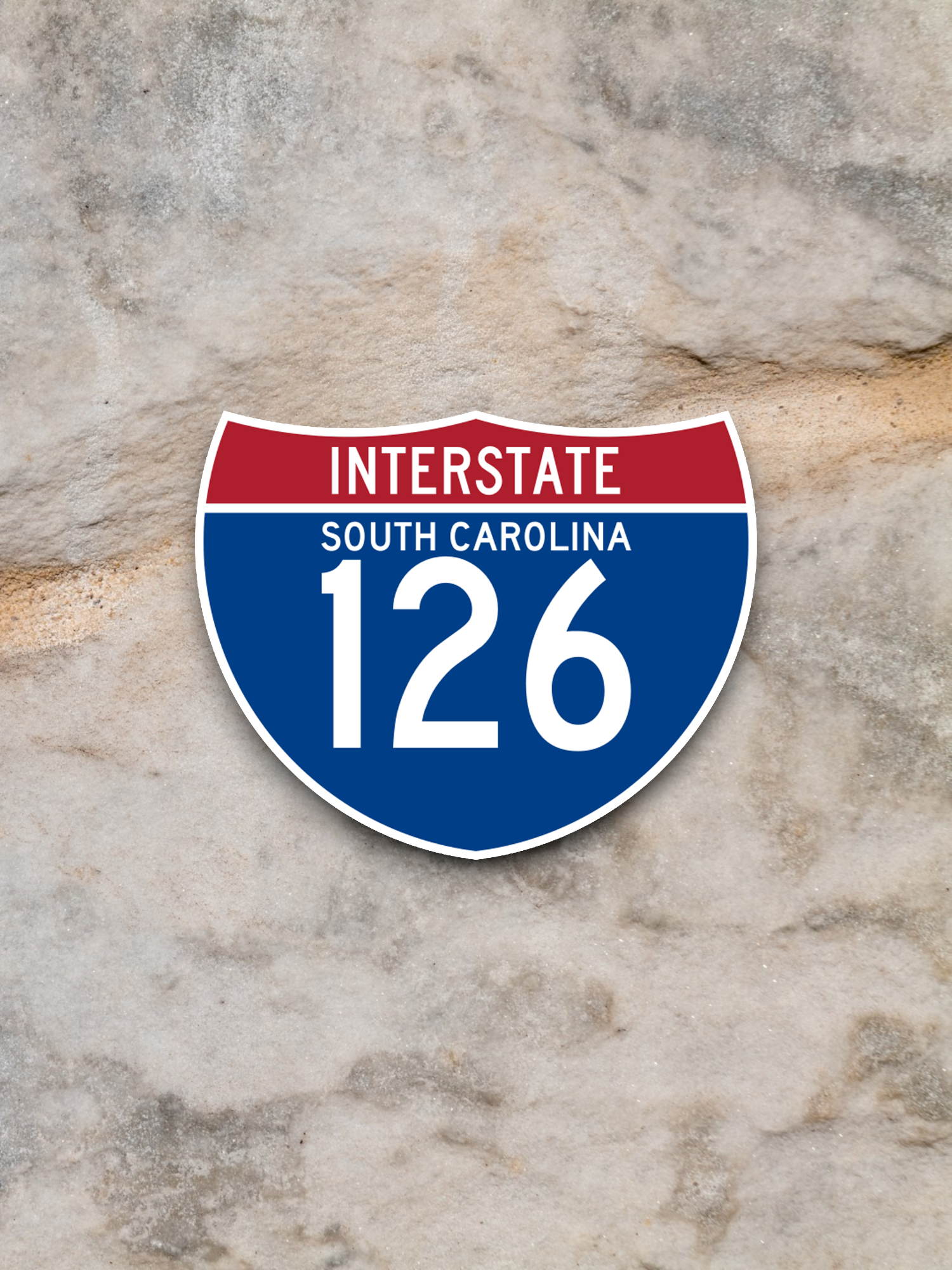 Interstate I-126 South Carolina Sticker