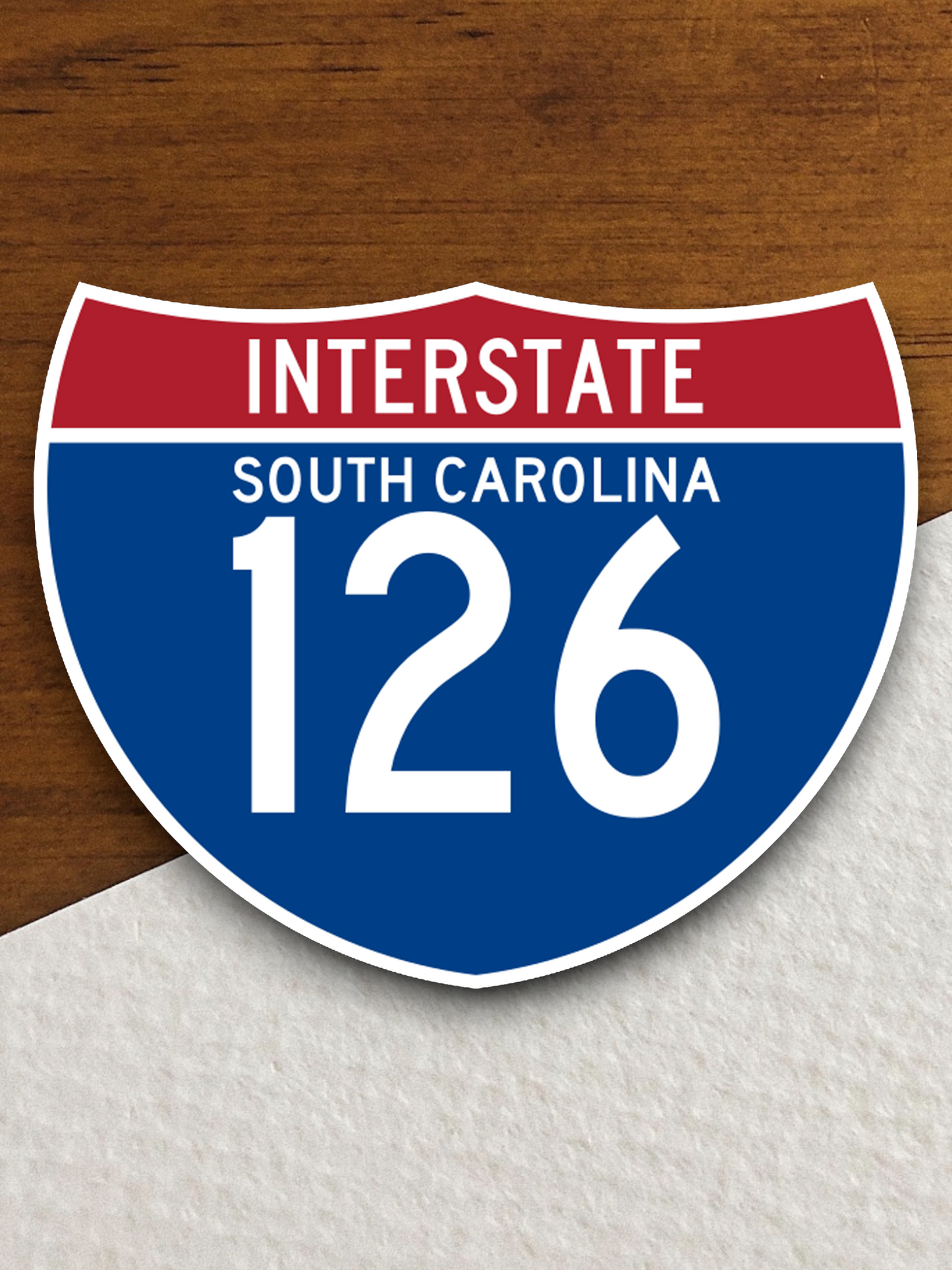 Interstate I-126 South Carolina Sticker