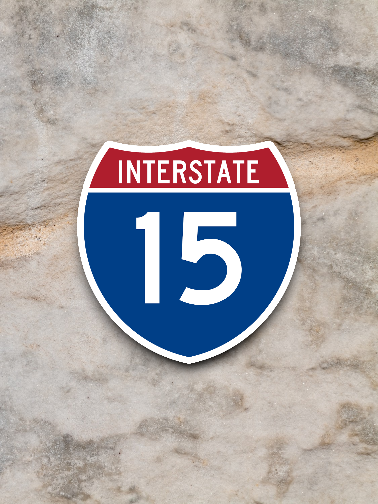 Interstate I-15 Sticker