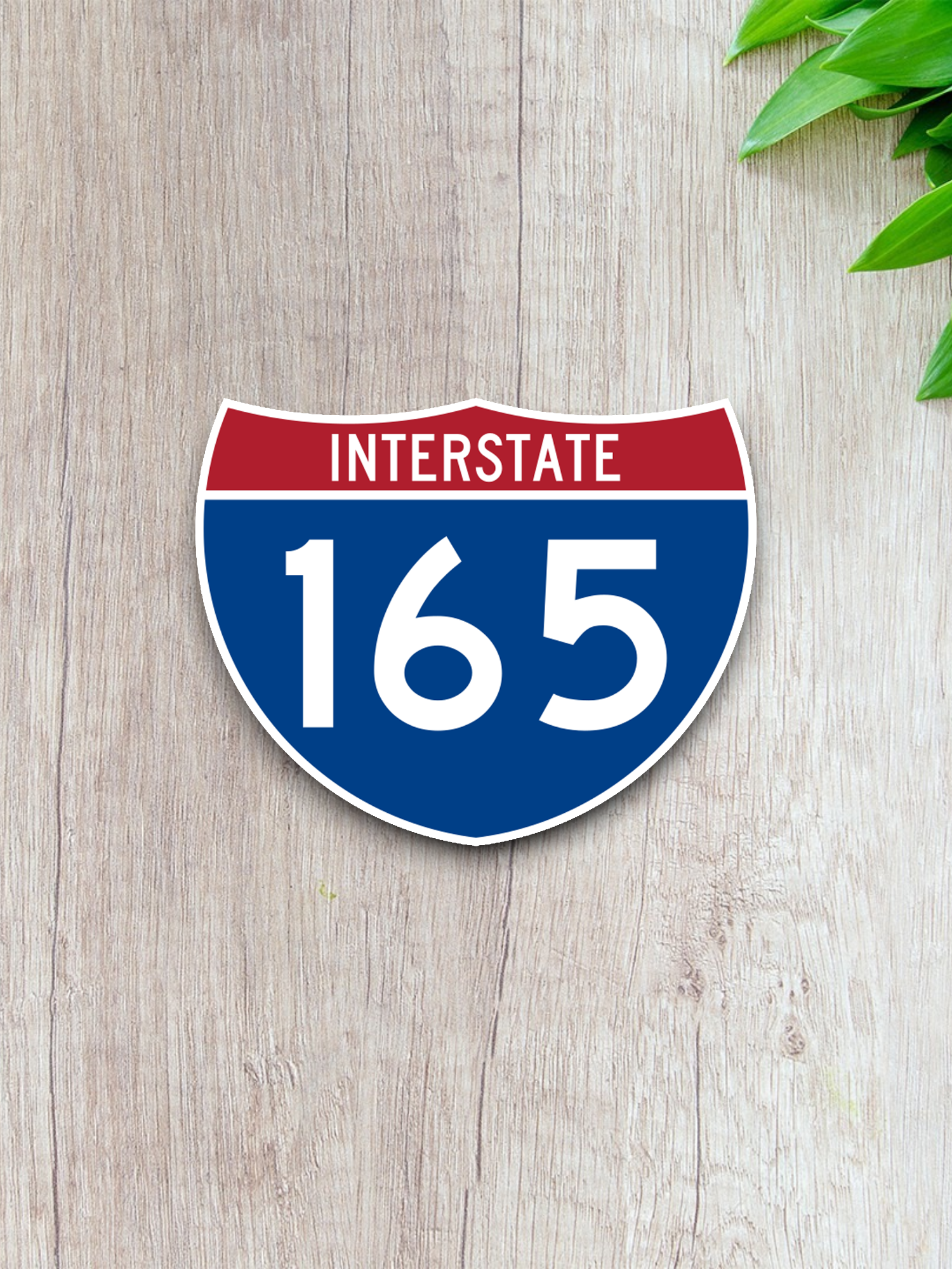 Interstate I-165 Sticker