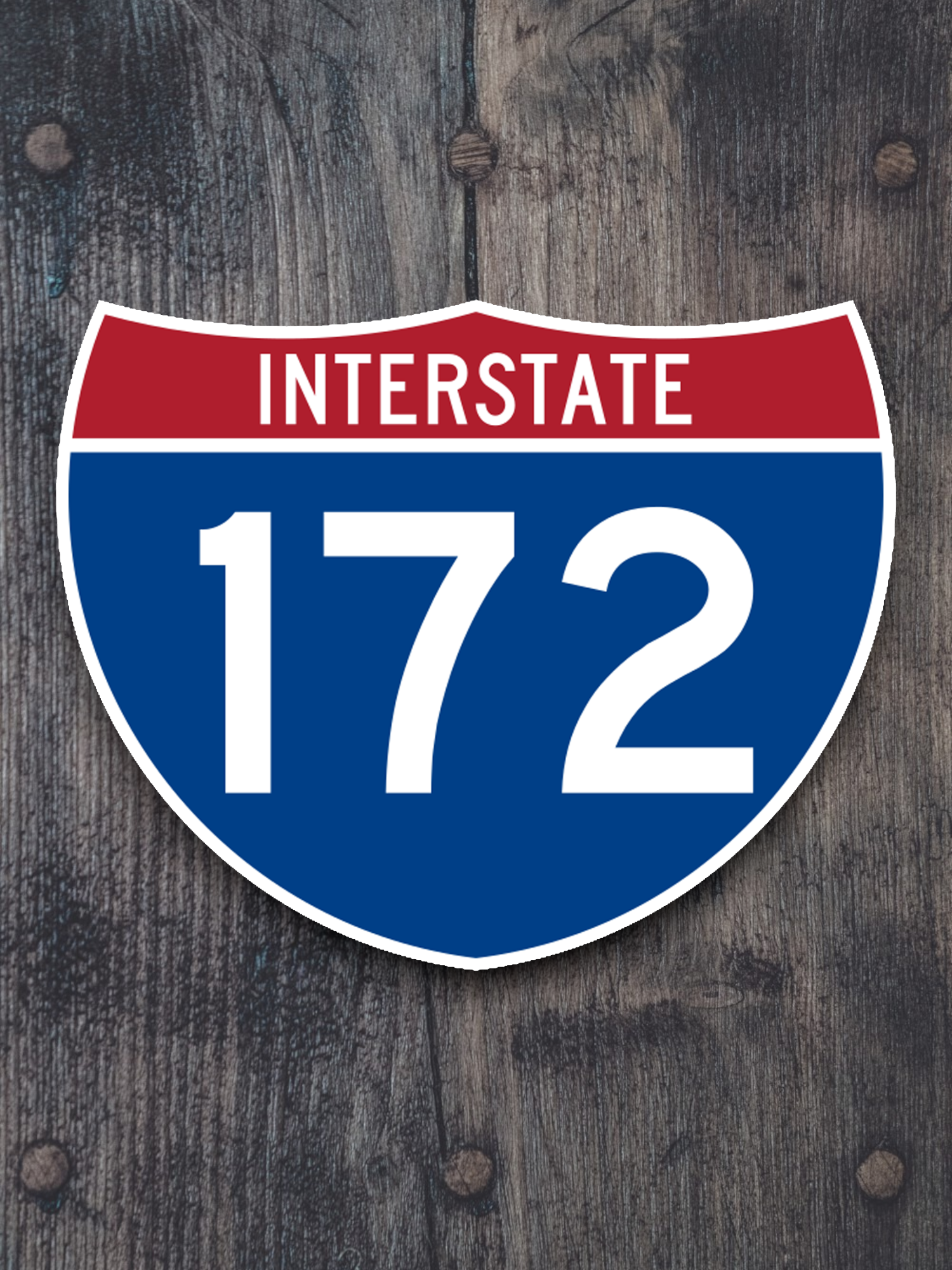 Interstate I-172 Sticker