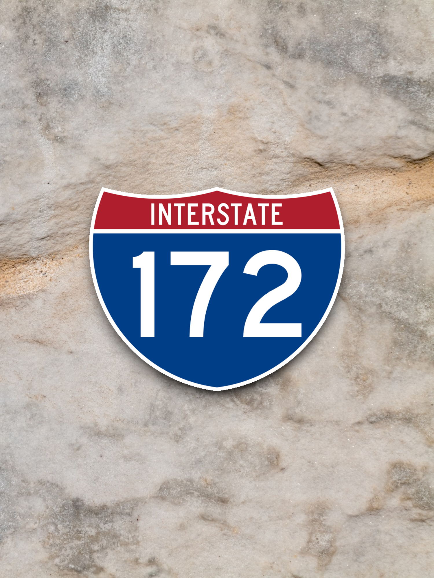 Interstate I-172 Sticker