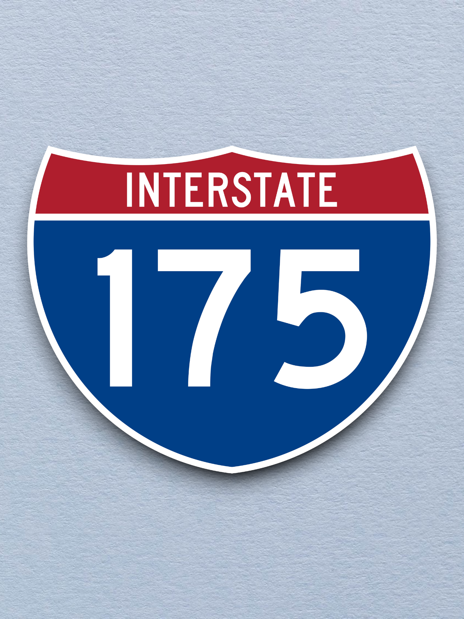 Interstate I-175a Sticker