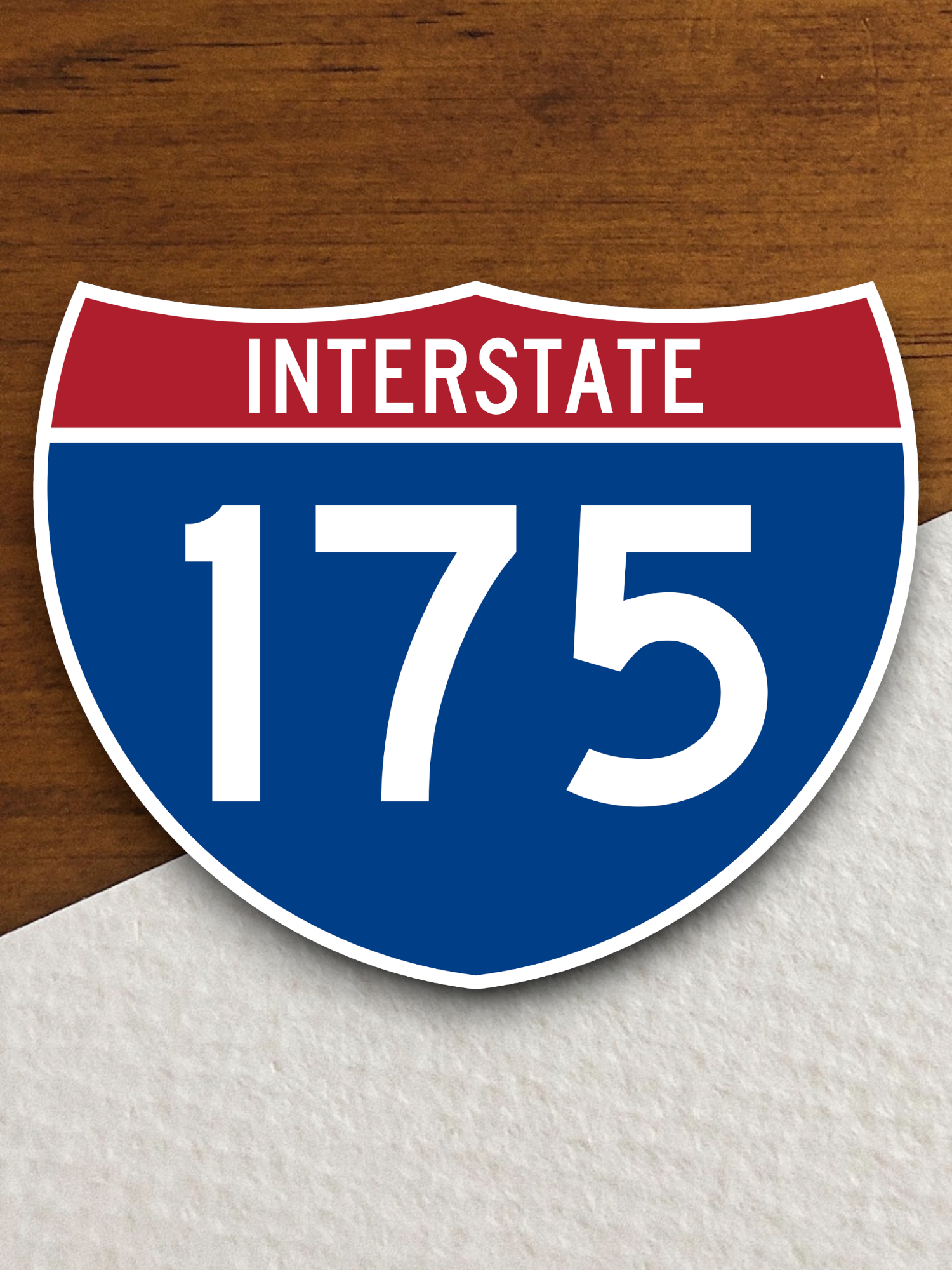 Interstate I-175a Sticker