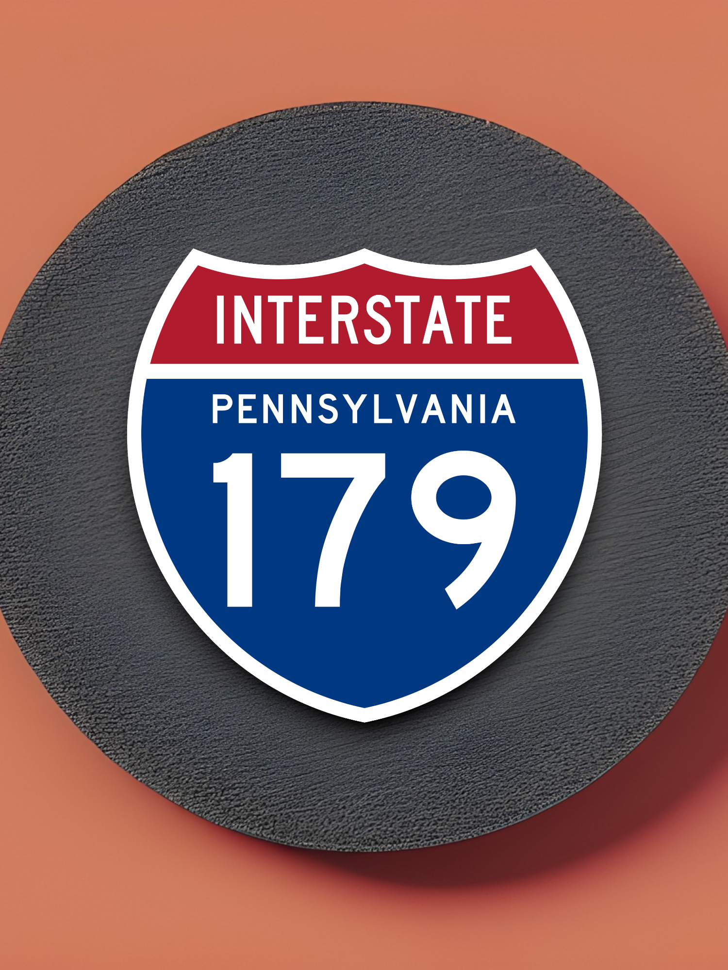Interstate I-179 Pennsylvania Sticker