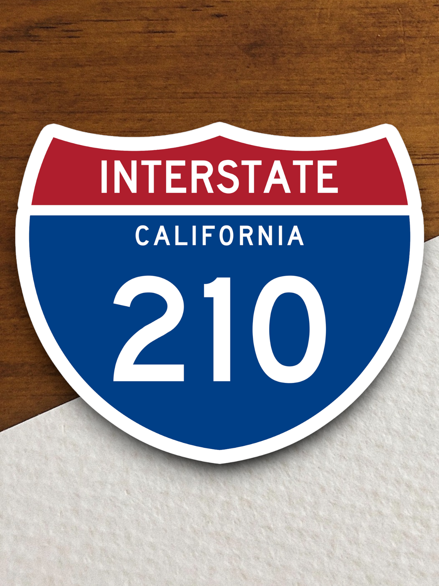Interstate I-210 California Sticker