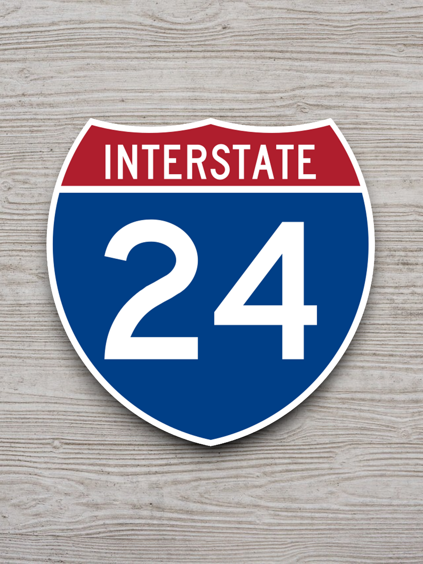 Interstate I-24 Sticker