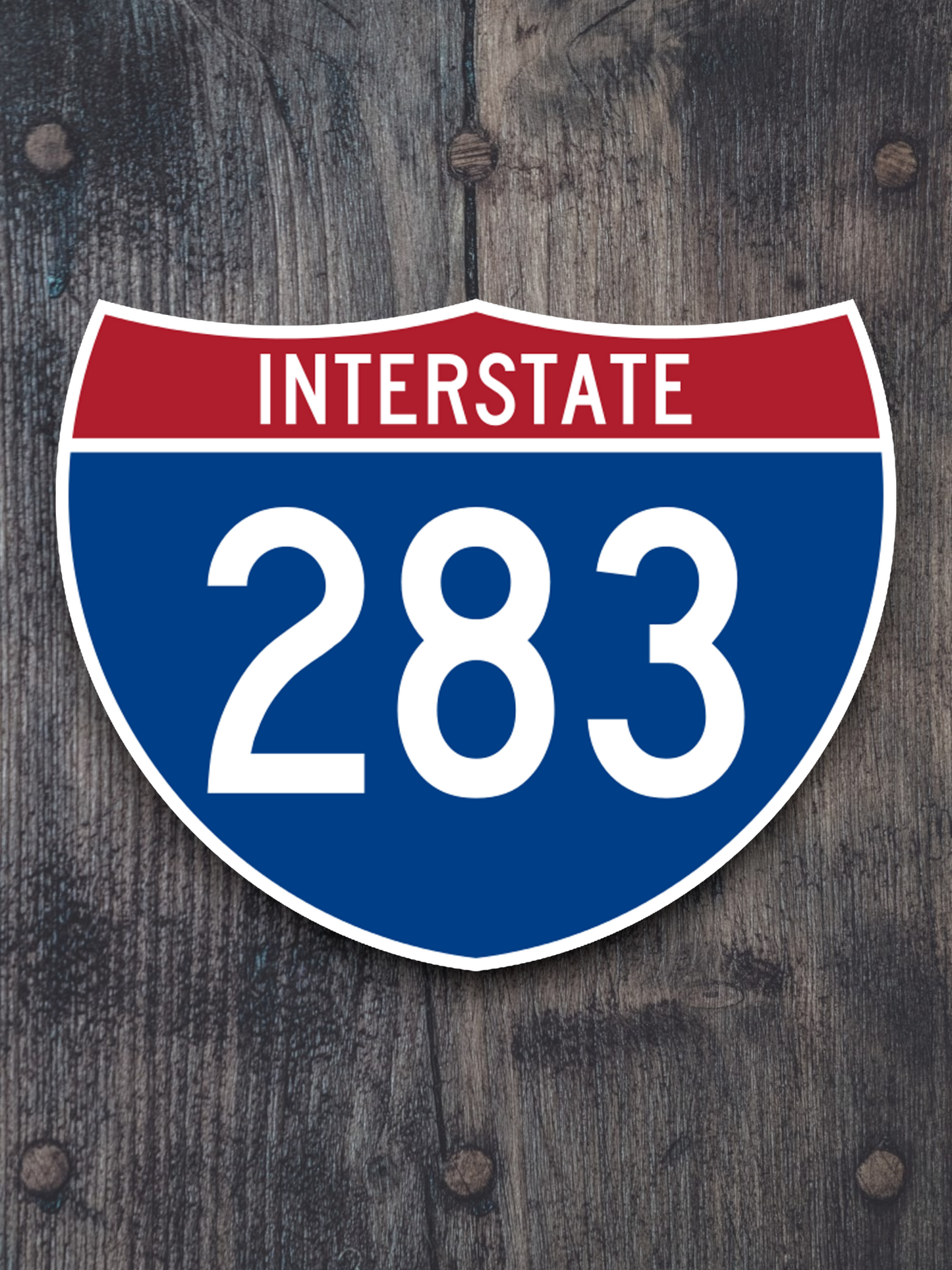 Interstate I-283 Road Sign Sticker