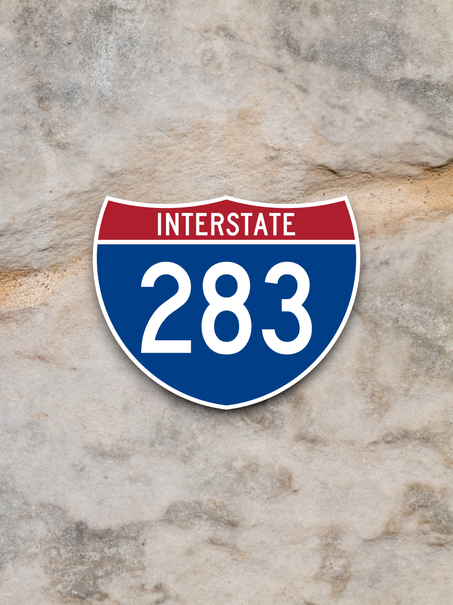 Interstate I-283 Road Sign Sticker