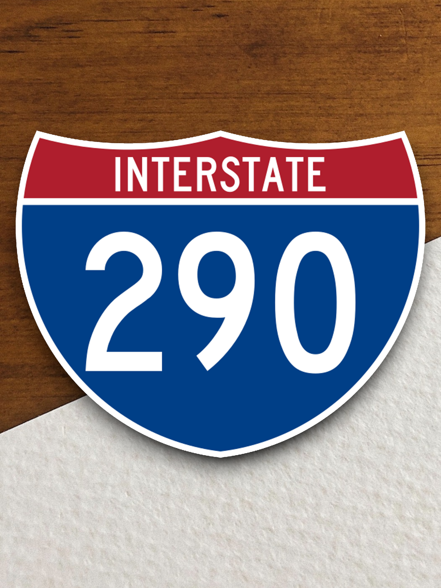 Interstate I-290 Road Sign Sticker