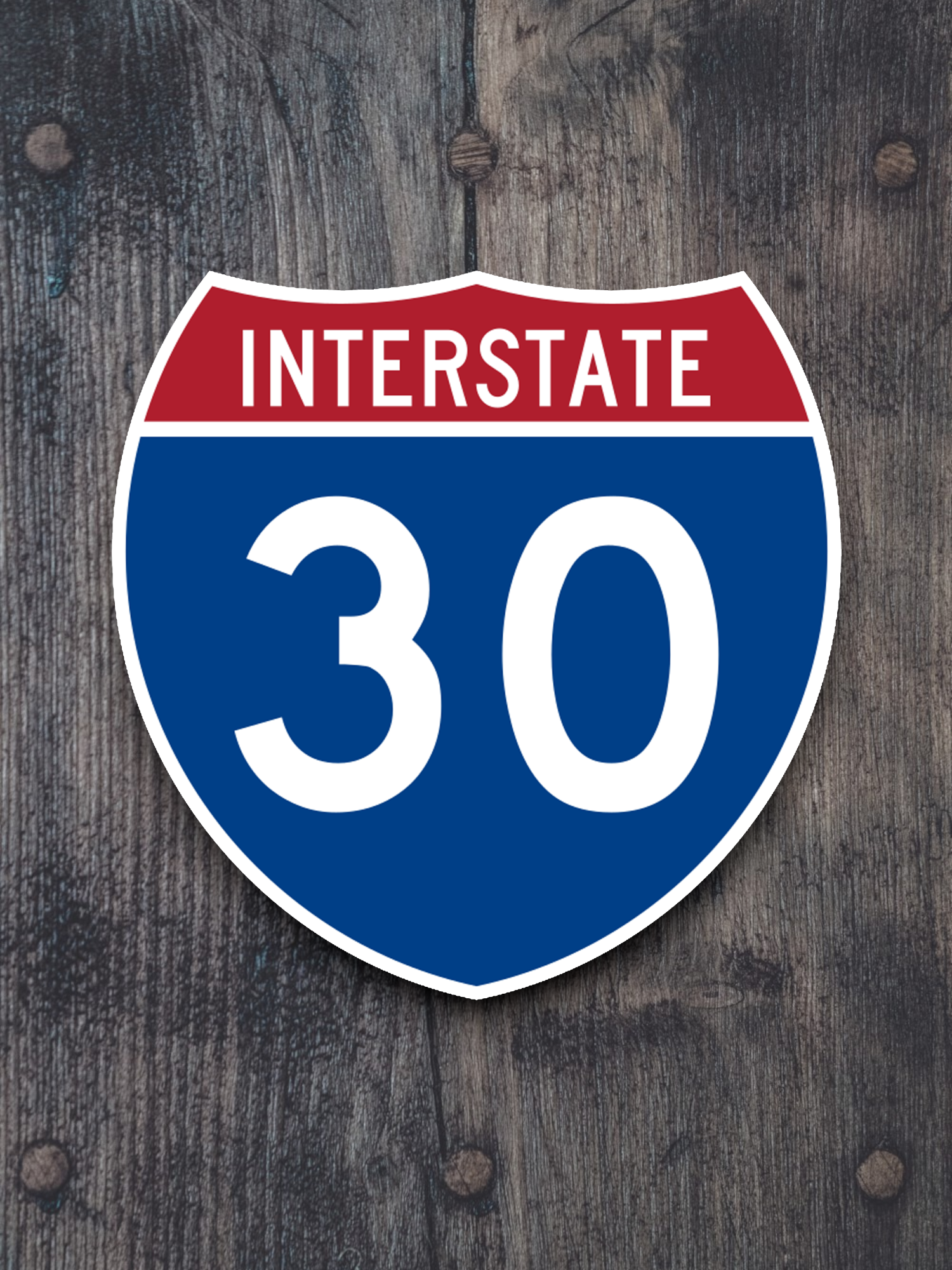 Interstate I-30 Sticker