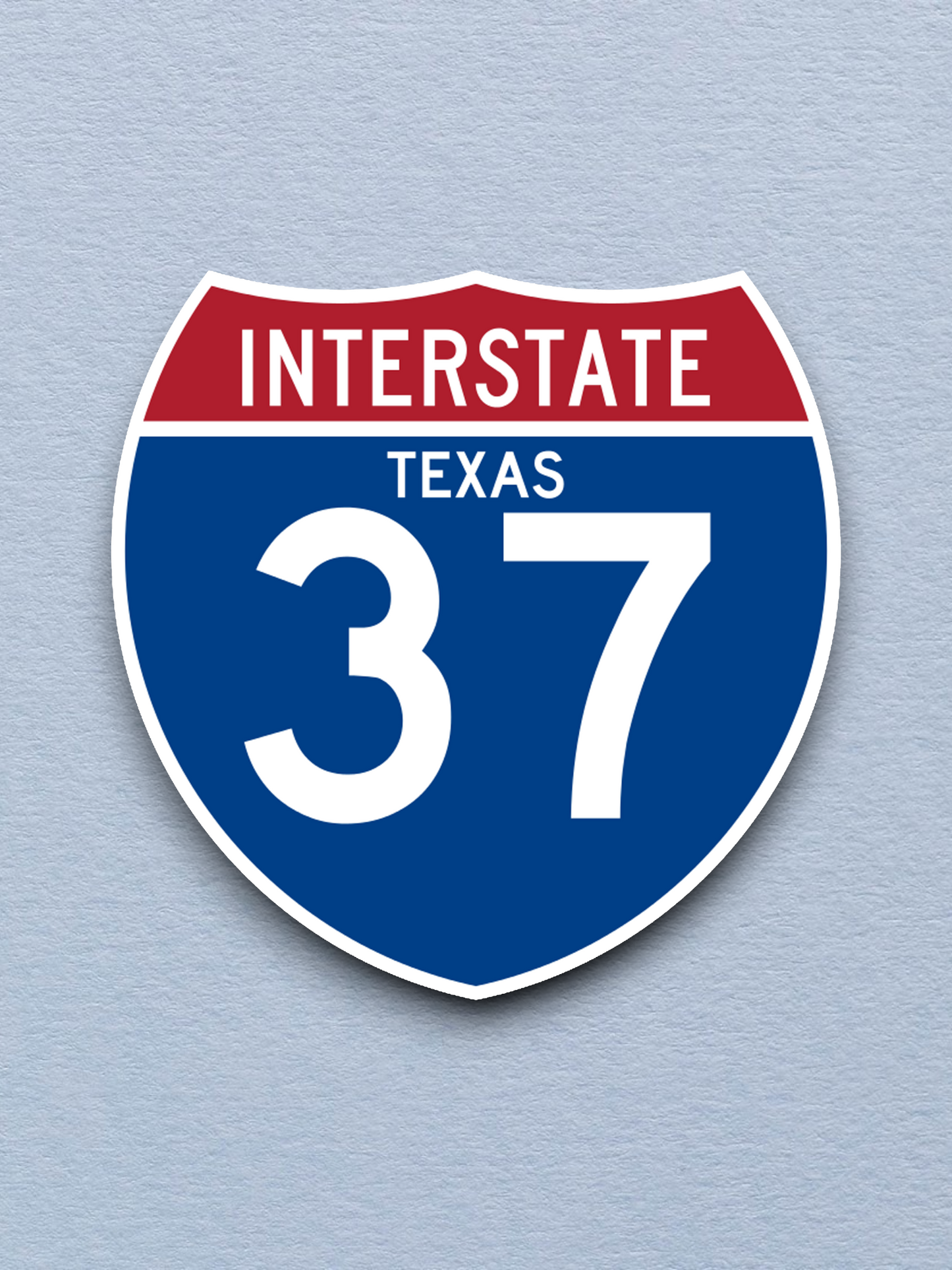 Interstate I-37 - Texas Sticker