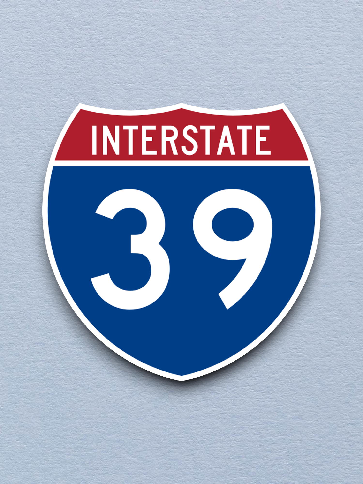 Interstate I-39 Sticker