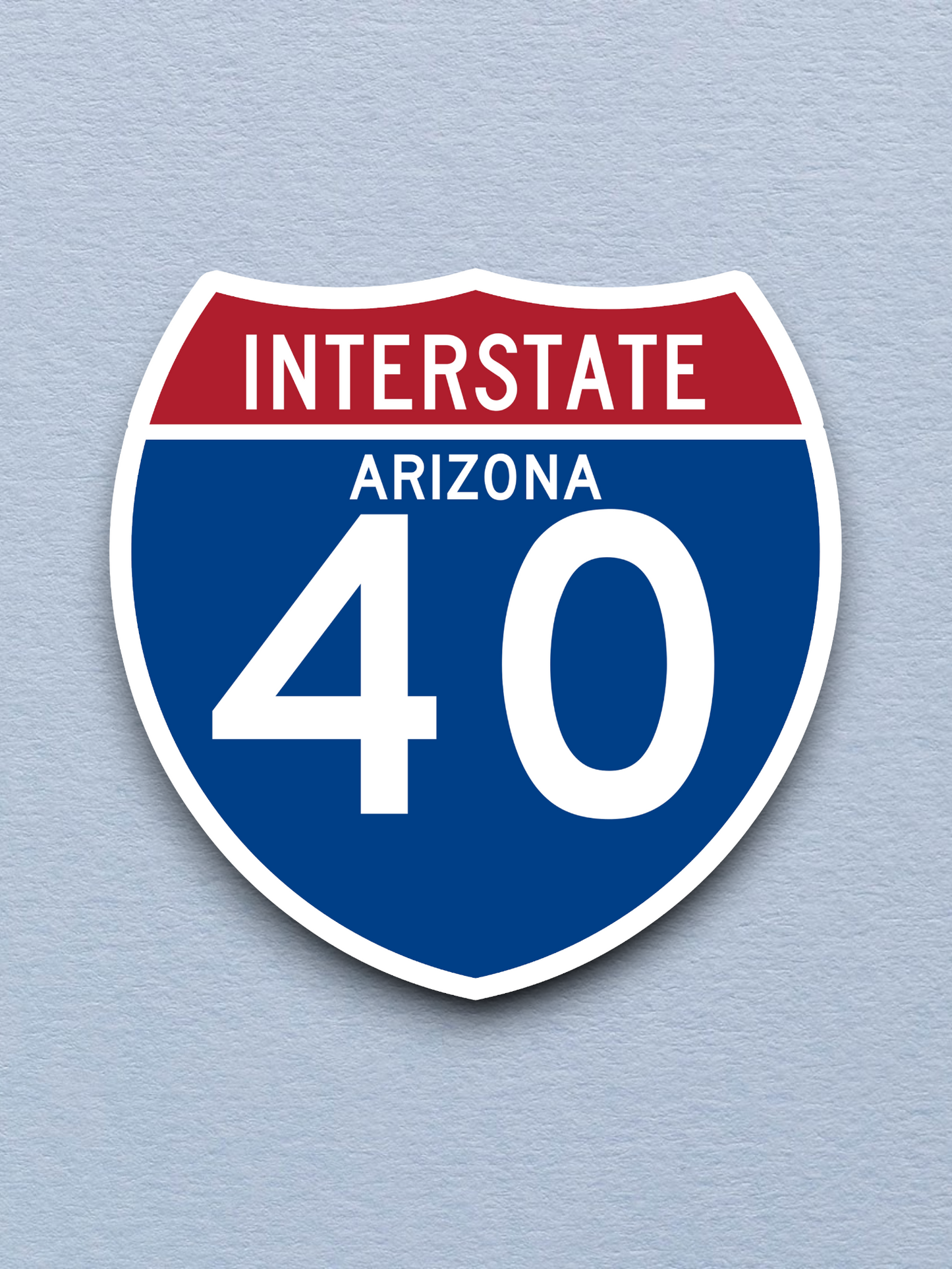 Interstate I-40 Arizona Sticker